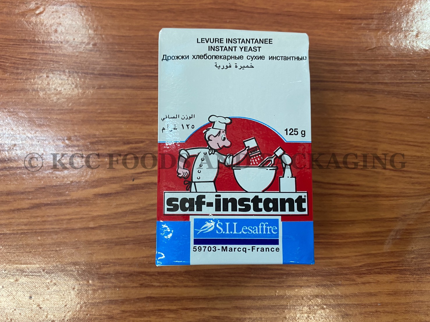 ยีสต์ นก สีแดง น้ำหนัก 125 กรัม.