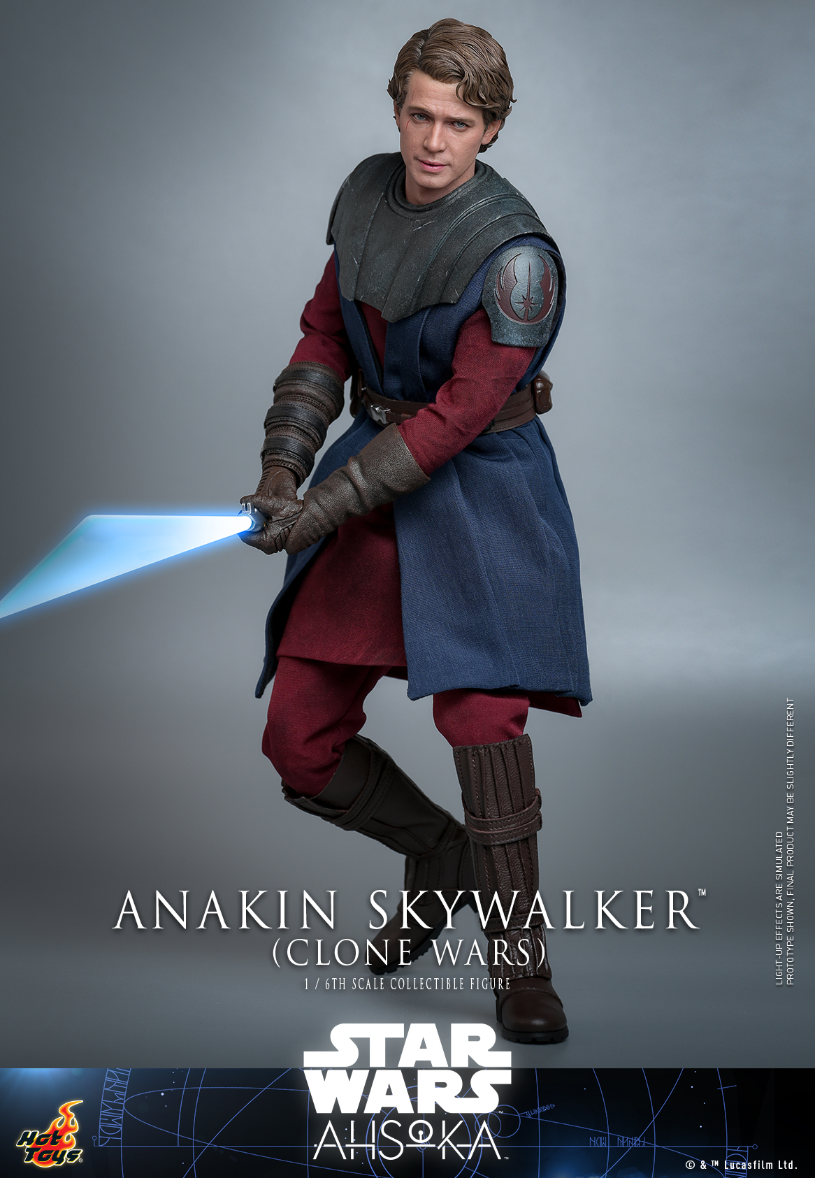 Hot Toys TMS129 Star Wars: Ahsoka™ - Anakin Skywalker™ (Clone Wars)