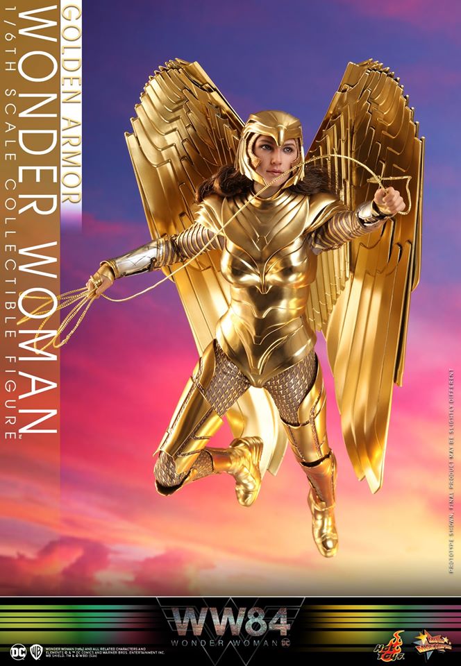 Hot Toys MMS577 Wonder Woman 1984 - Golden Armor Wonder Woman