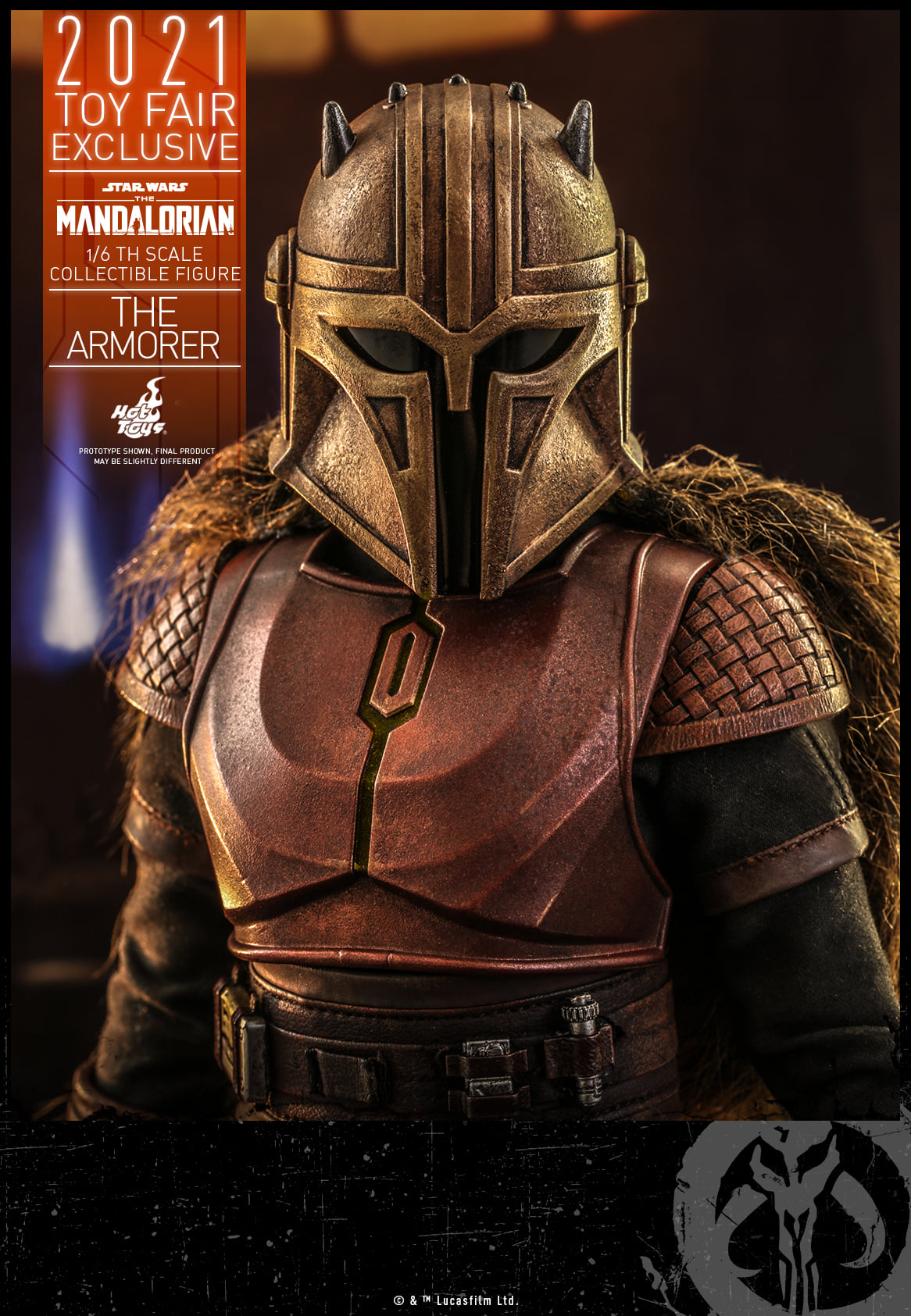 Hot Toys TMS044 16 Star Wars The Mandalorian™ - The Armorer™ [Toy Fair Exclusive 2021]