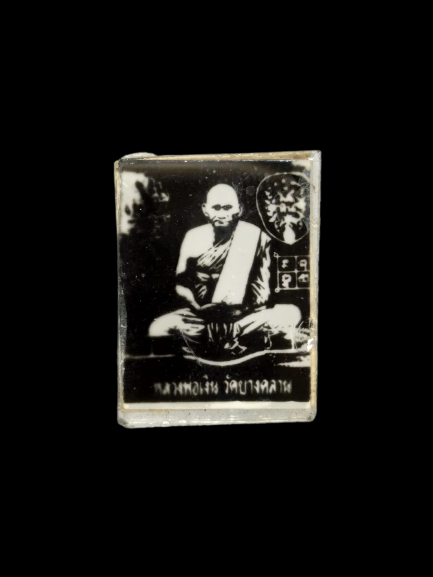 F060 ภาพกระจกหลวงพ่อเงิน วัดบางคลาน จ.พิจิตร