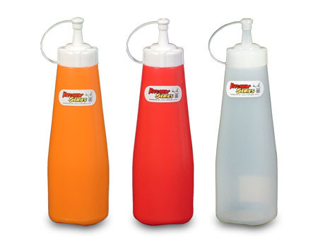ขวดบีบซอส พลาสติก คละสี RW9091