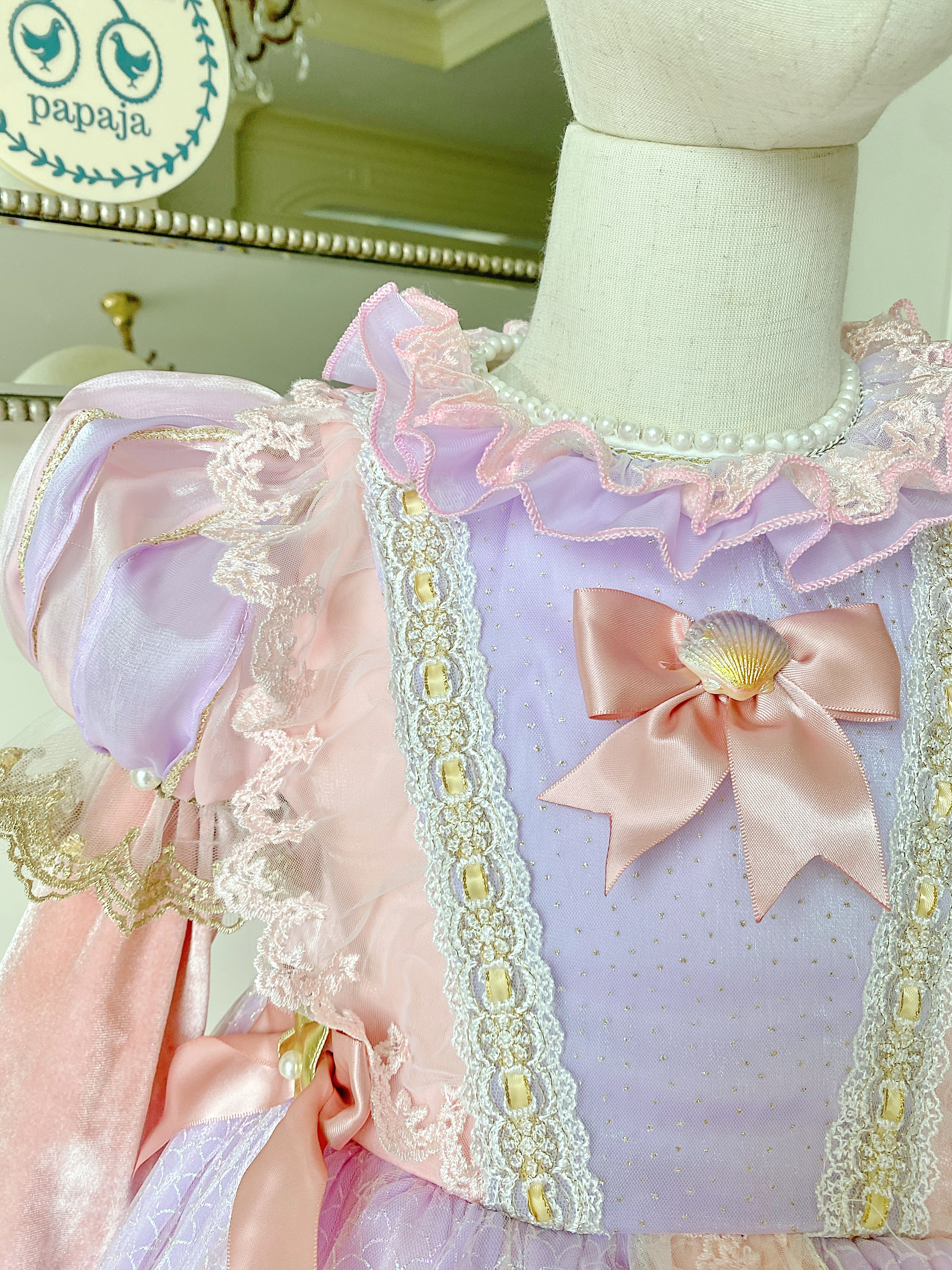 ชุดเจ้าหญิงแอเรียล งาน Super Premium หรูหราอลังการที่สุด