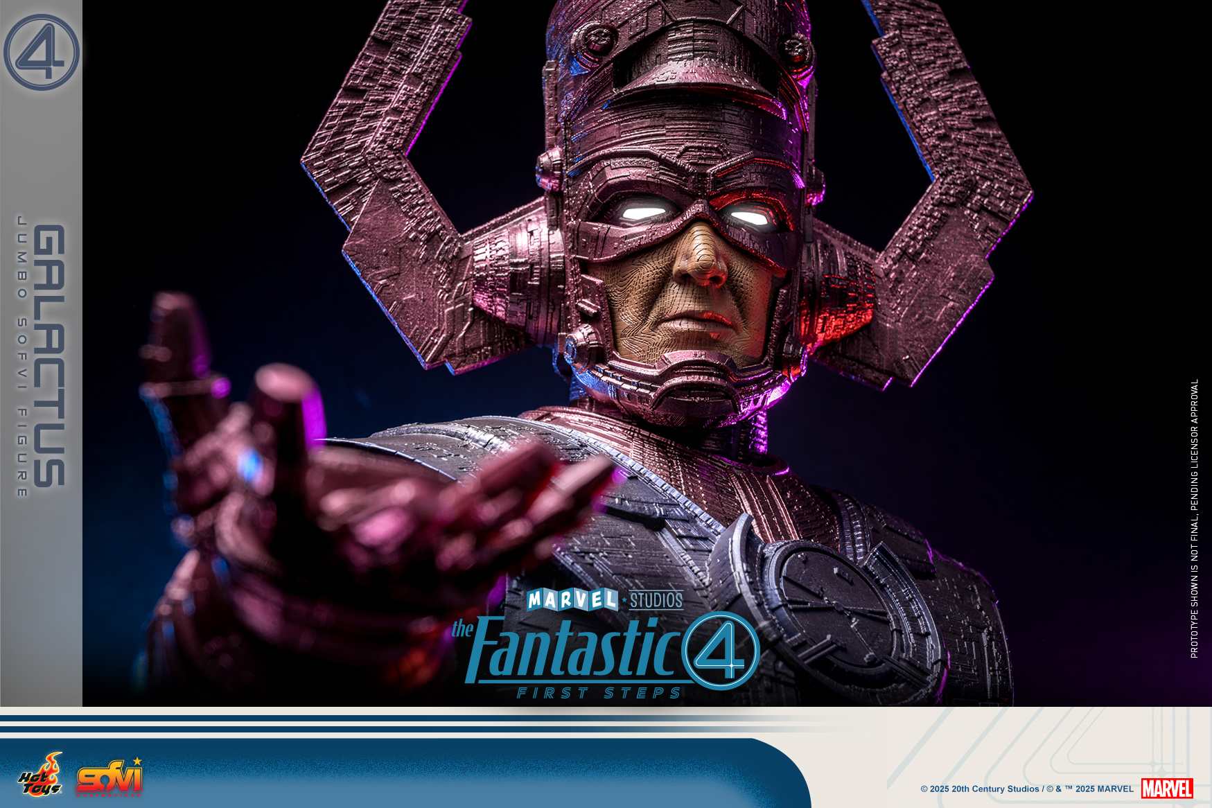25/08/2568 Hot Toys SMS001J The Fantastic Four: First Steps - Galactus Jumbo