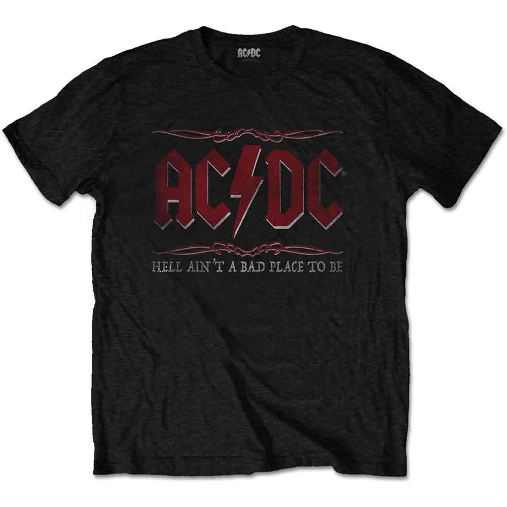 AC/DC Unisex T-Shirt: Hell Ain't A Bad Place BLACK
