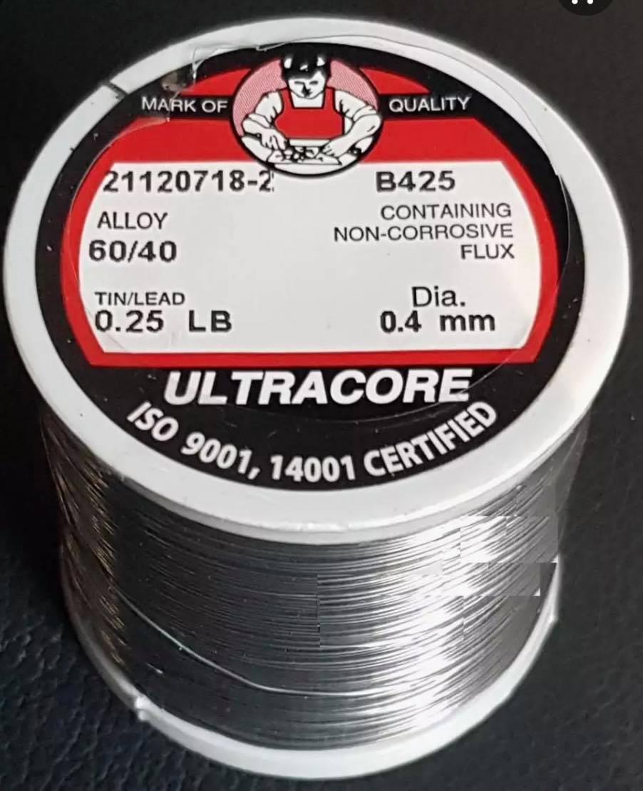 ตะกั่วเส้น ULTRACORE 0.4MM/0.25lb