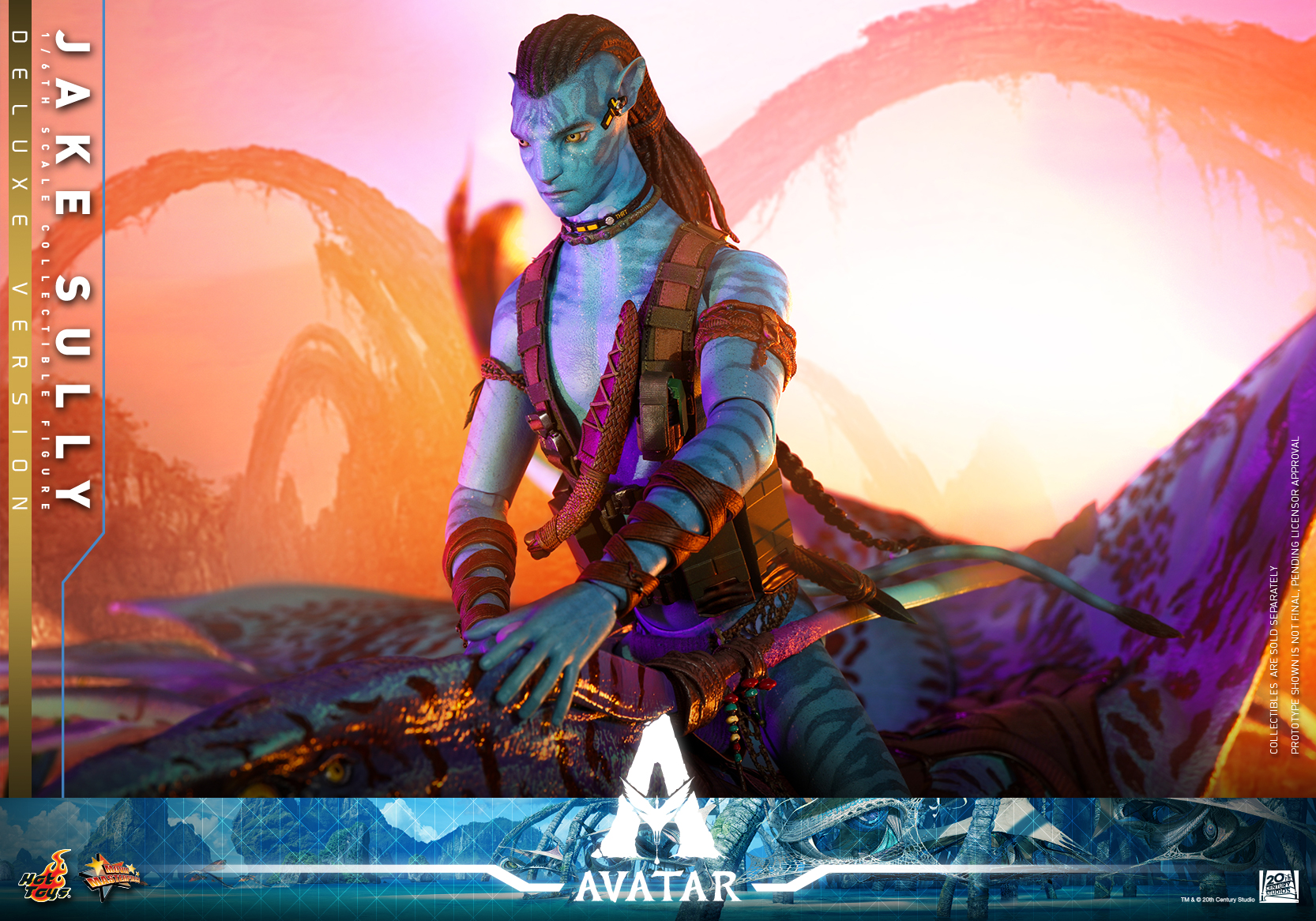 Hot Toys MMS684 1/6 Avatar: The Way of Water - Jake Sully (Deluxe Version)