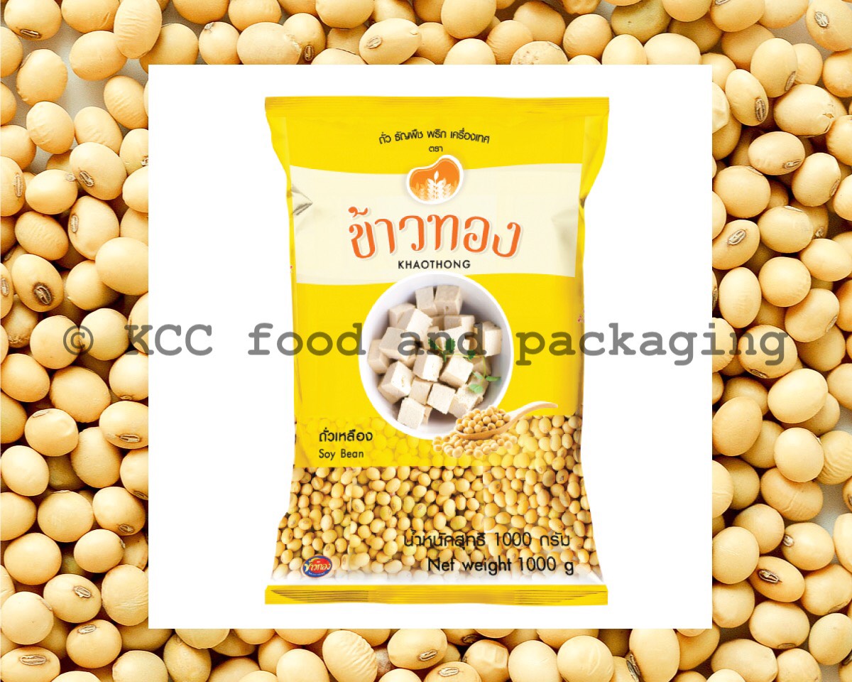 ข้าวทอง - ถั่วเหลืองเม็ด (1 kg.)