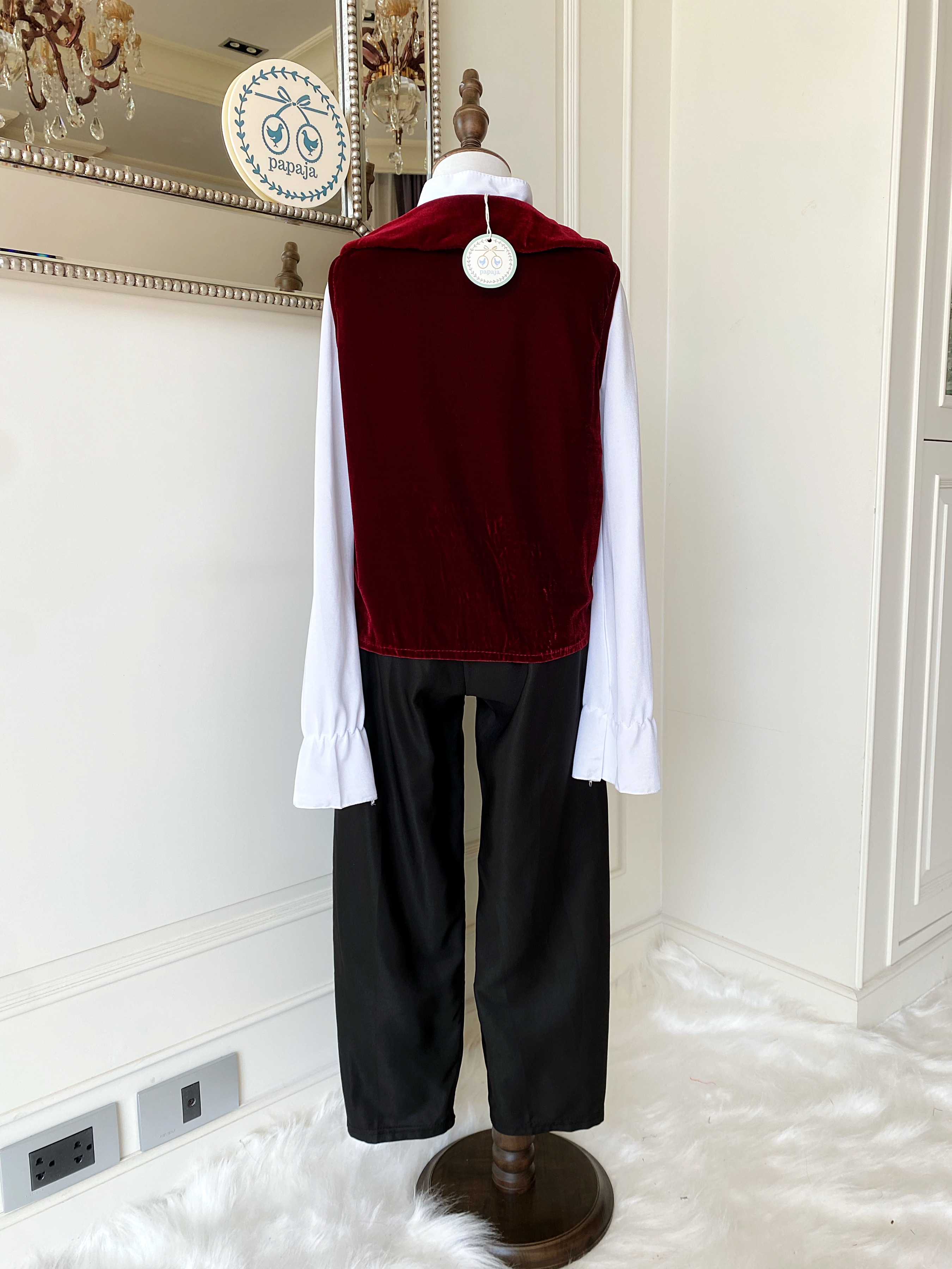 (HW) ชุดฮาโลวีน&คอสเพลย์ ชุดแวมไพร์เด็กชาย