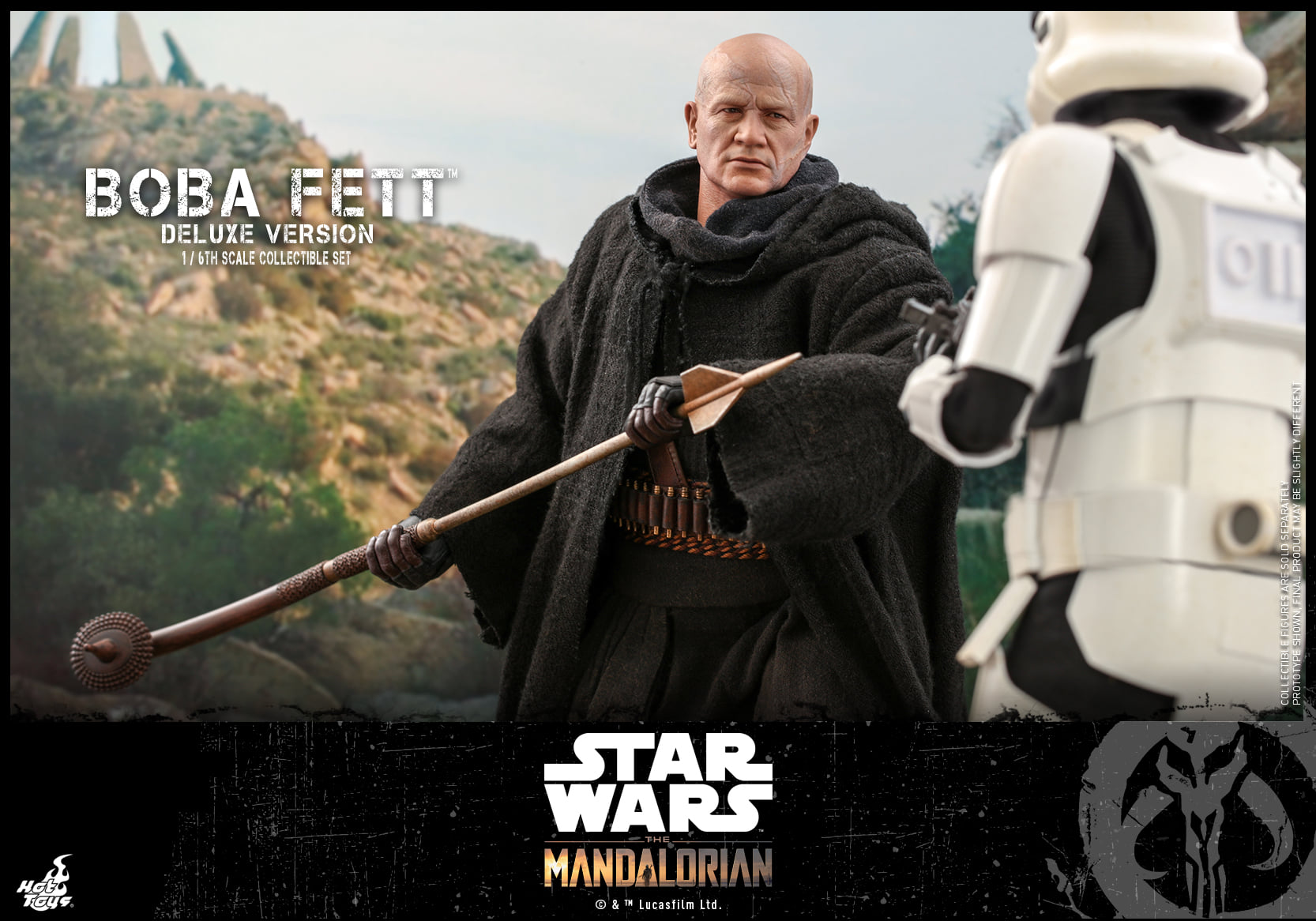 Hot Toys TMS034 1/6 Star Wars: The Mandalorian™ - Boba Fett (Deluxe Version)