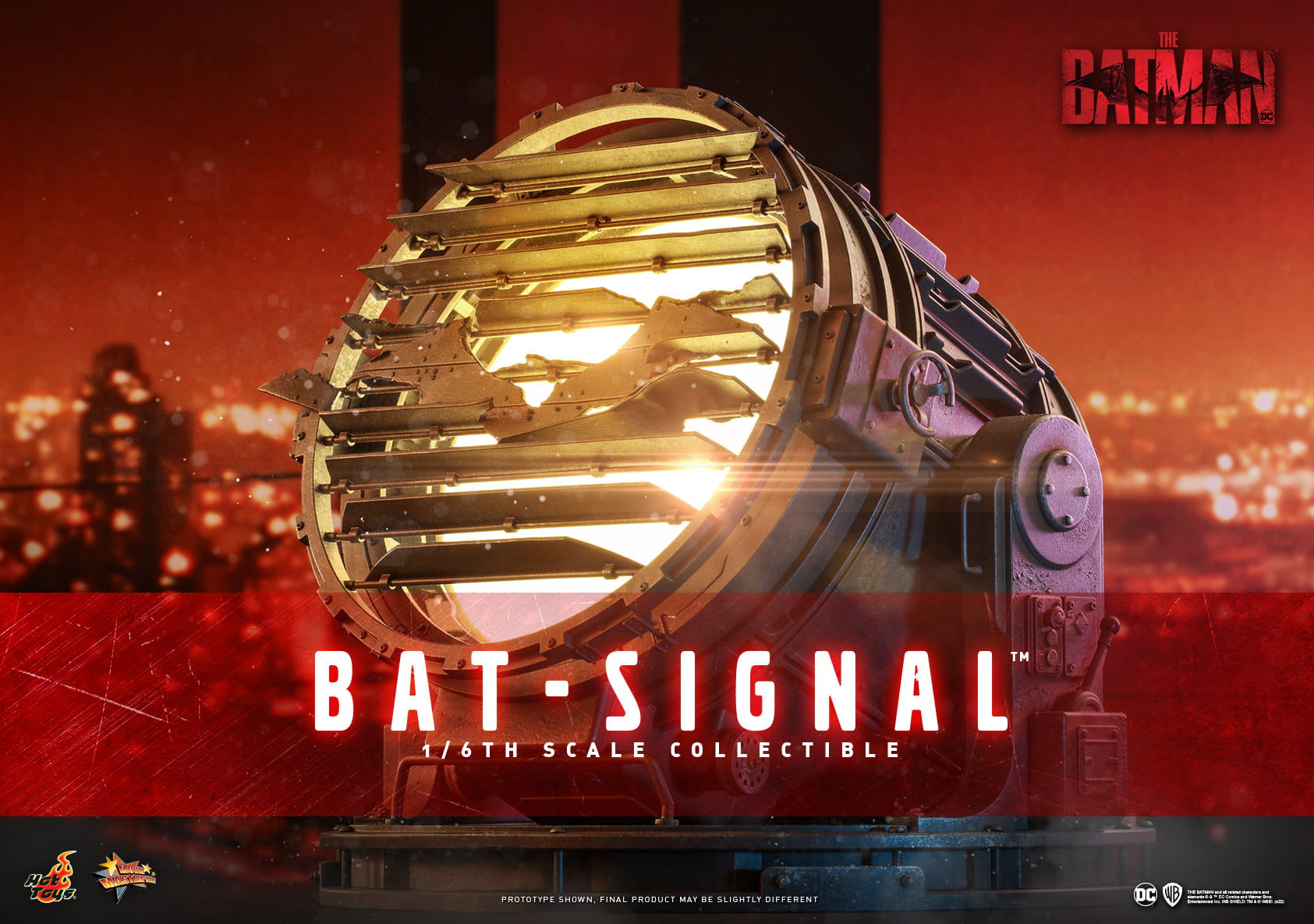 Hot Toys MMS640 1/6 The Batman - Bat-Signal