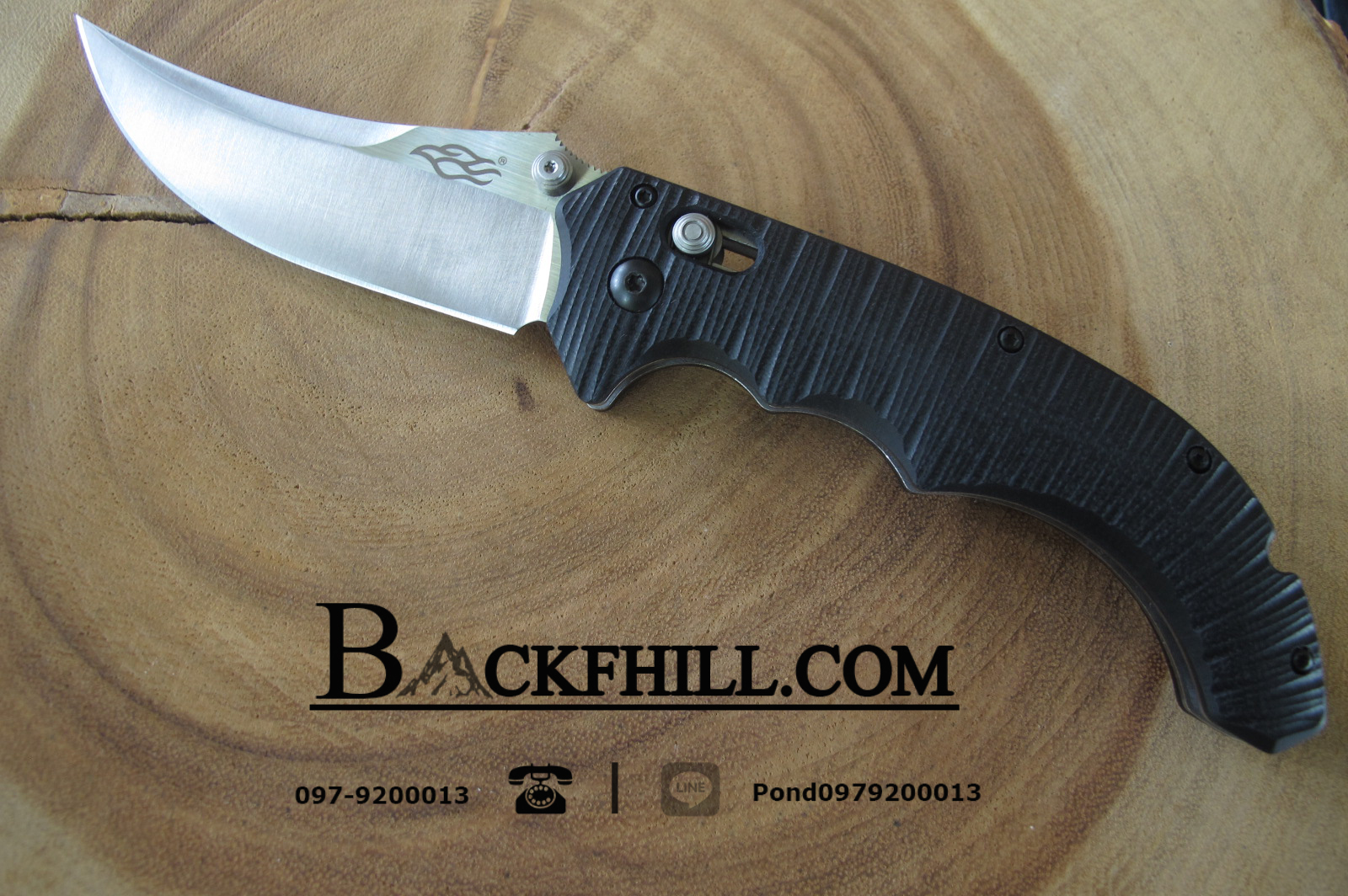 มีด GANZO รุ่น F712 Pocket Axis Locking (มีดพกพาเอนกประสงค์ )