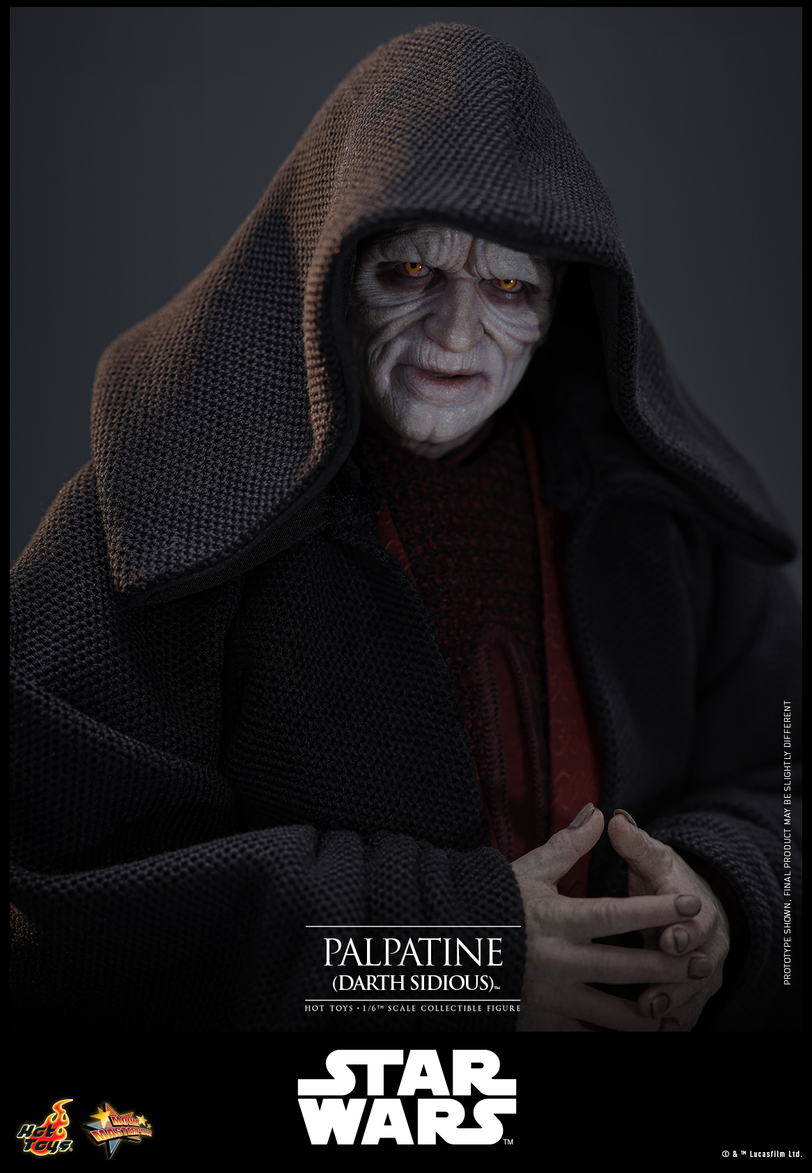 Hot Toys MMS805 Star Wars: Episode III – Revenge of the Sith - Palpatine (Darth Sidious)