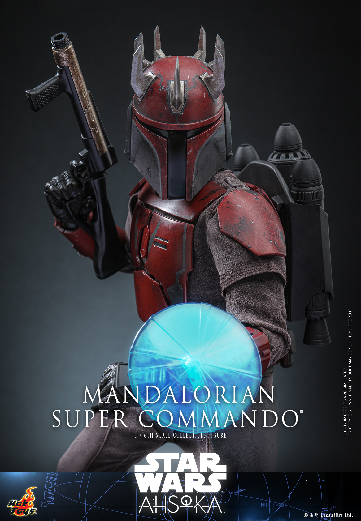 Hot Toys TMS127 1/6 Star Wars: Ahsoka™ - Mandalorian Super Commando™