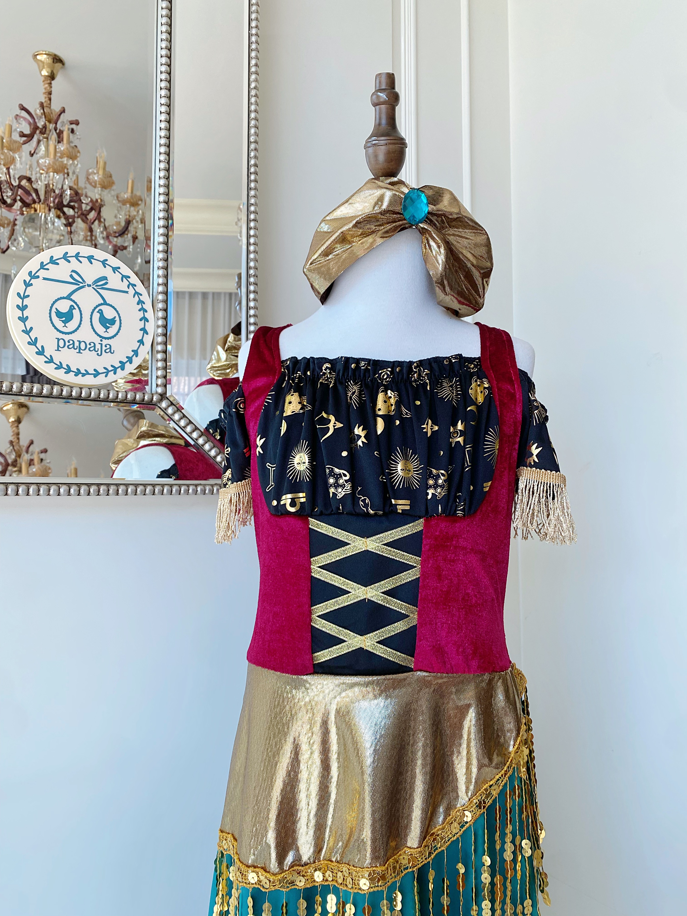 ชุดคอสเพลย์ ชุดประจำชาติสเปน (Spain) เด็กหญิง