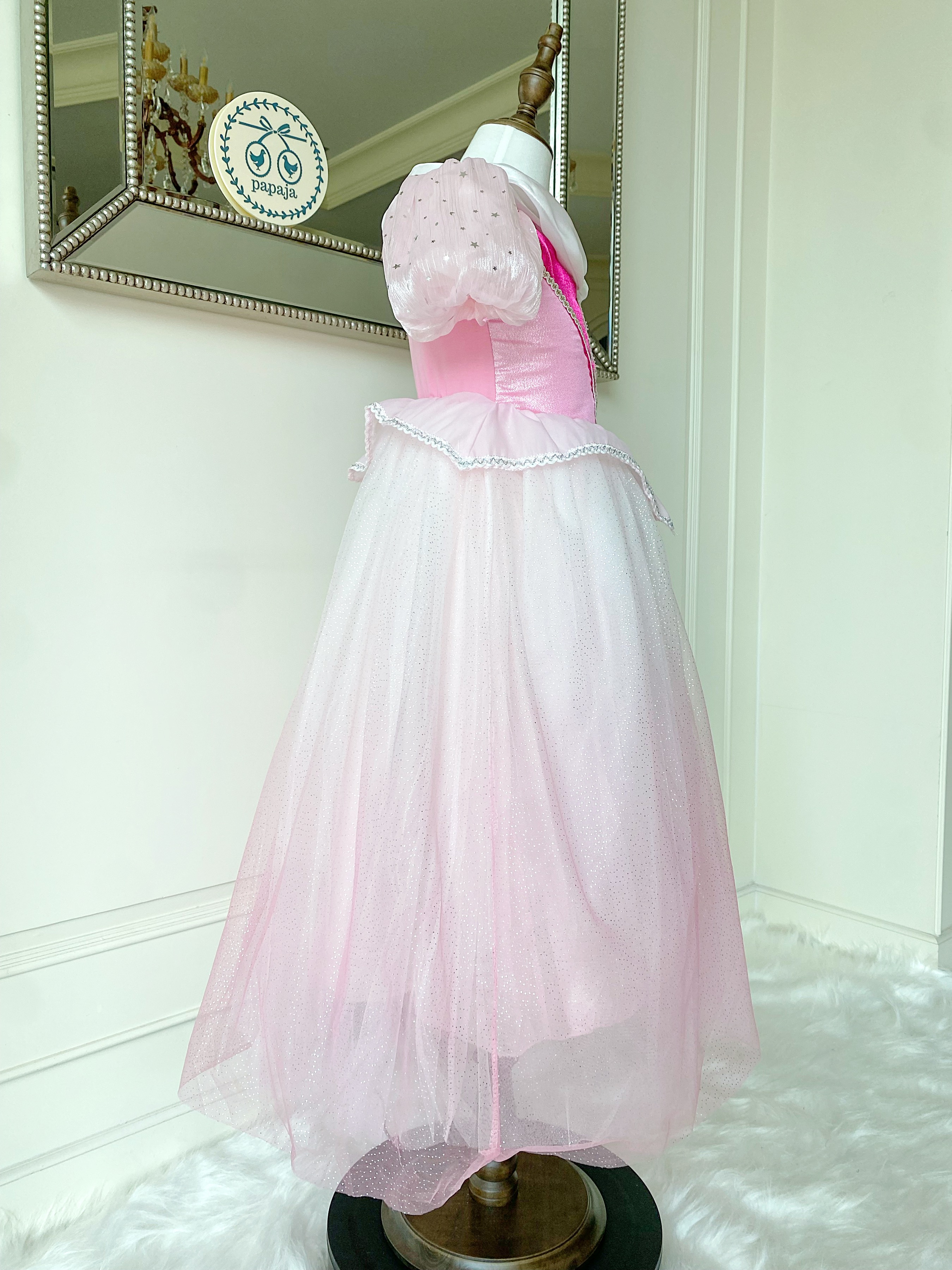 ชุดเจ้าหญิงออโรร่า รุ่นทรงนิยม กระโปรงยาว