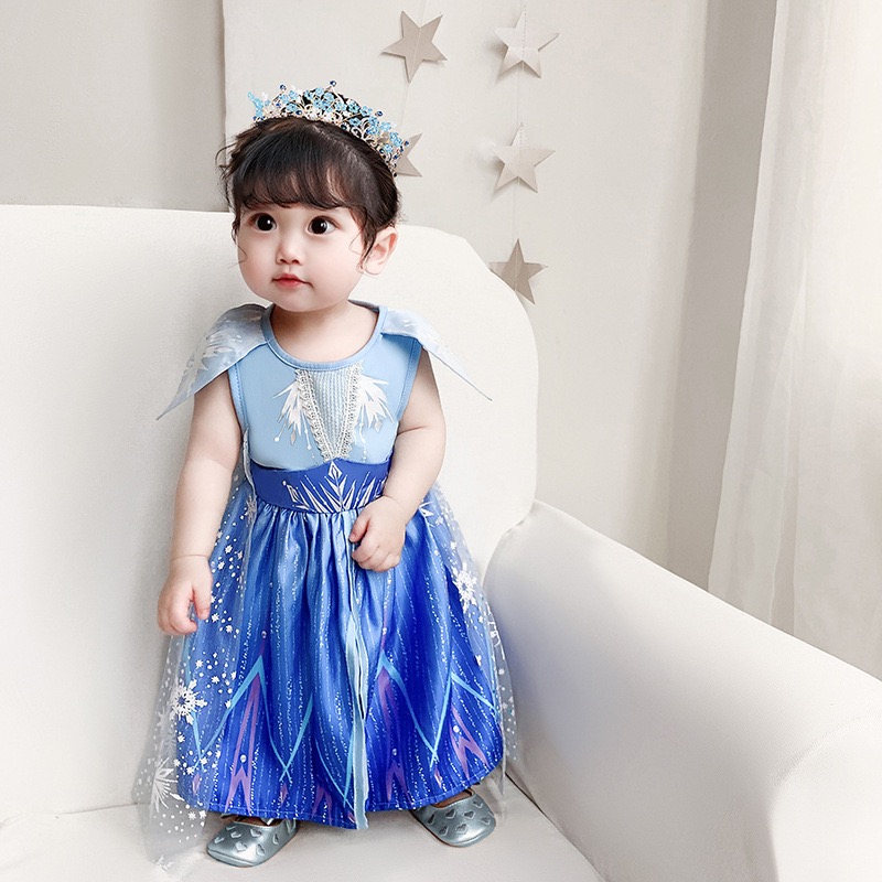 ชุดเอลซ่า ภาค 2 รุ่นเด็กเล็ก Baby