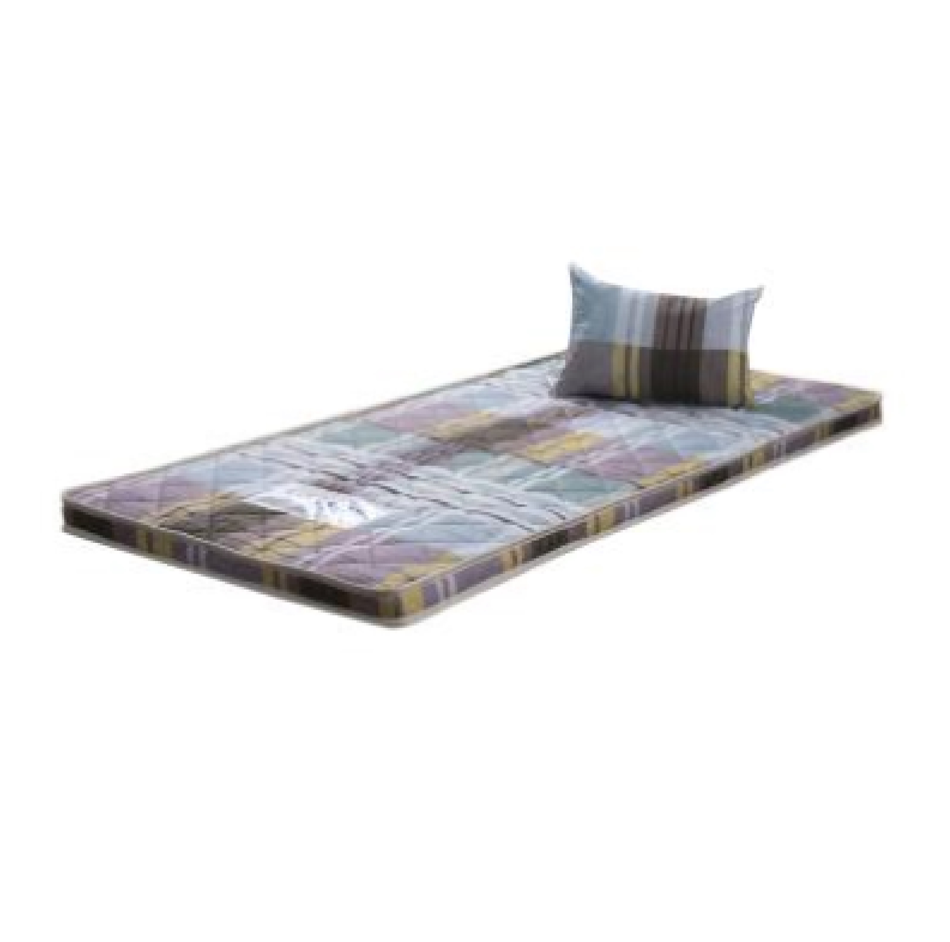 ที่นอนปิกนิกใยสังเคราะห์ KASSA HOME รุ่น Caleb ขนาด 3 ฟุต หนา 2 นิ้ว สีเขียว
