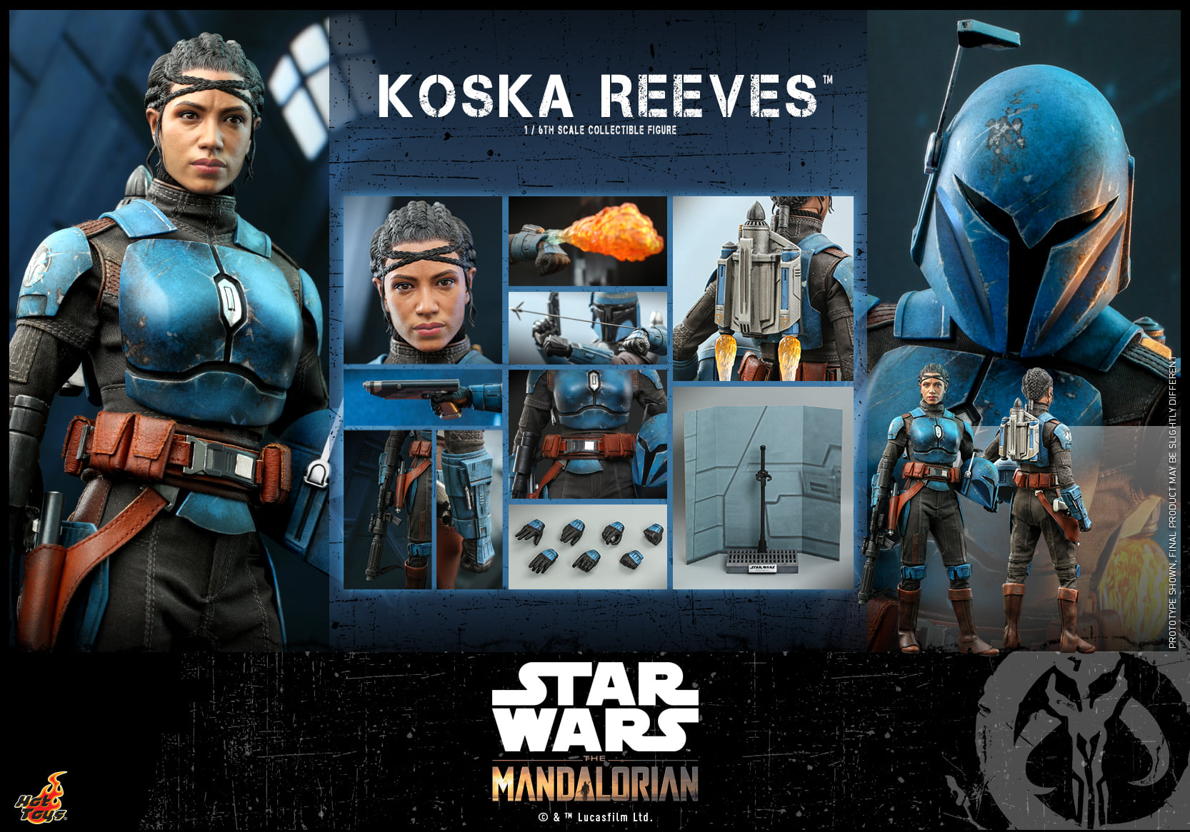 Hot Toys TMS069 1/6 Star Wars: The Mandalorian™ - Koska Reeves™