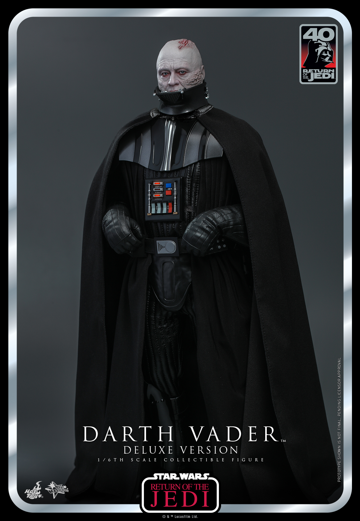 Hot Toys MMS700 1/6 Star Wars Episode VI: Return of the Jedi ™ - Darth Vader™ (Deluxe Version)