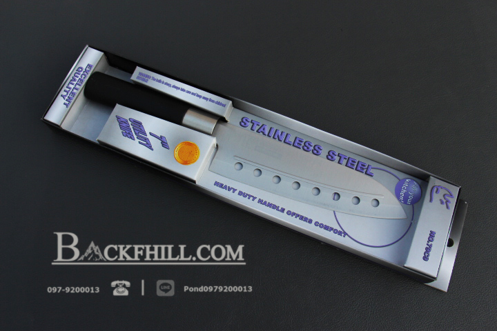 มีด RHINO ทรง Deba Knife รุ่น 7909 ขนาด 11 นิ้ว