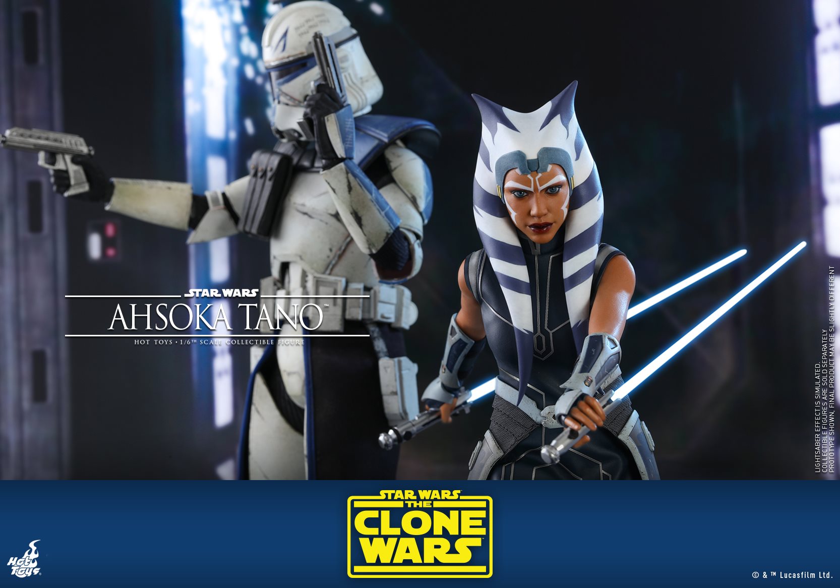 Hot Toys TMS021 1/6 Star Wars: The Clone Wars™ - Ahsoka Tano™