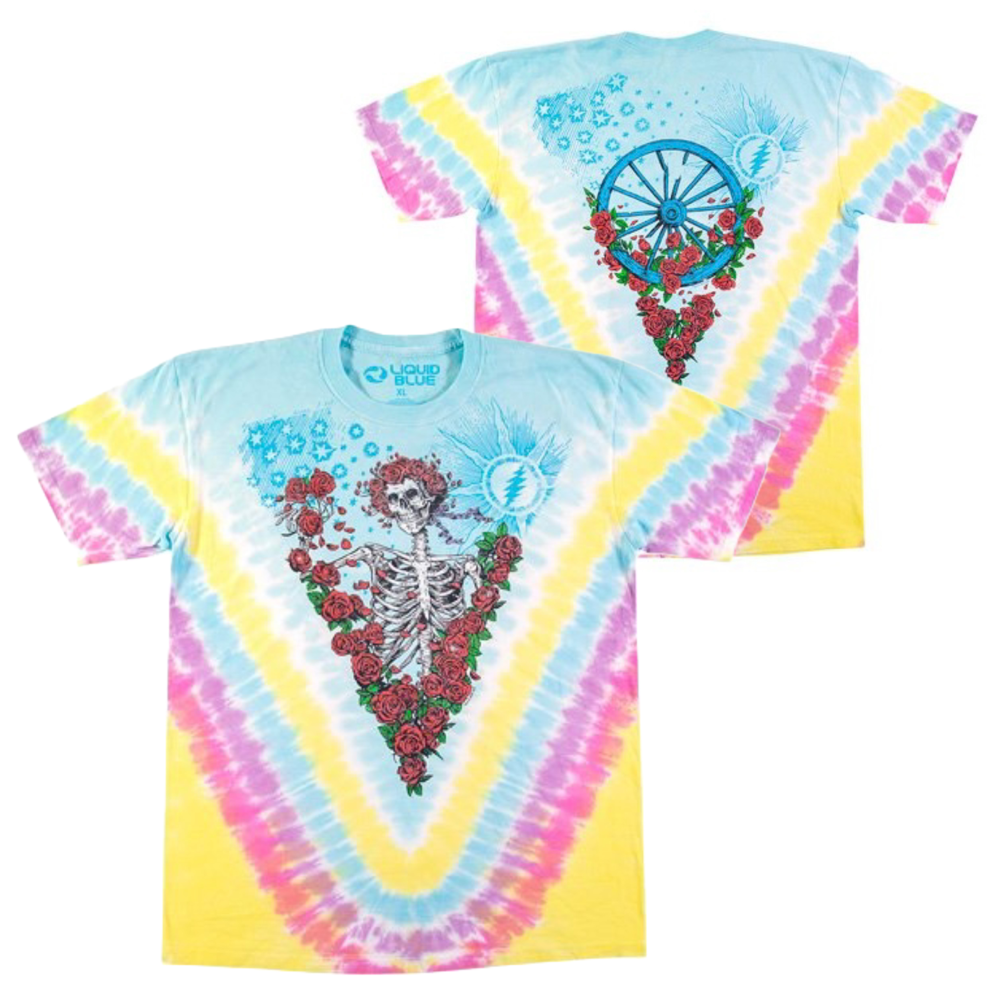 🇺🇸[PREORDER] เสื้อวง GRATEFUL DEAD T-SHIRT รวมลายสุดฮิต ลิขสิทธิ์แท้ LIQUID BLUE จาก USA