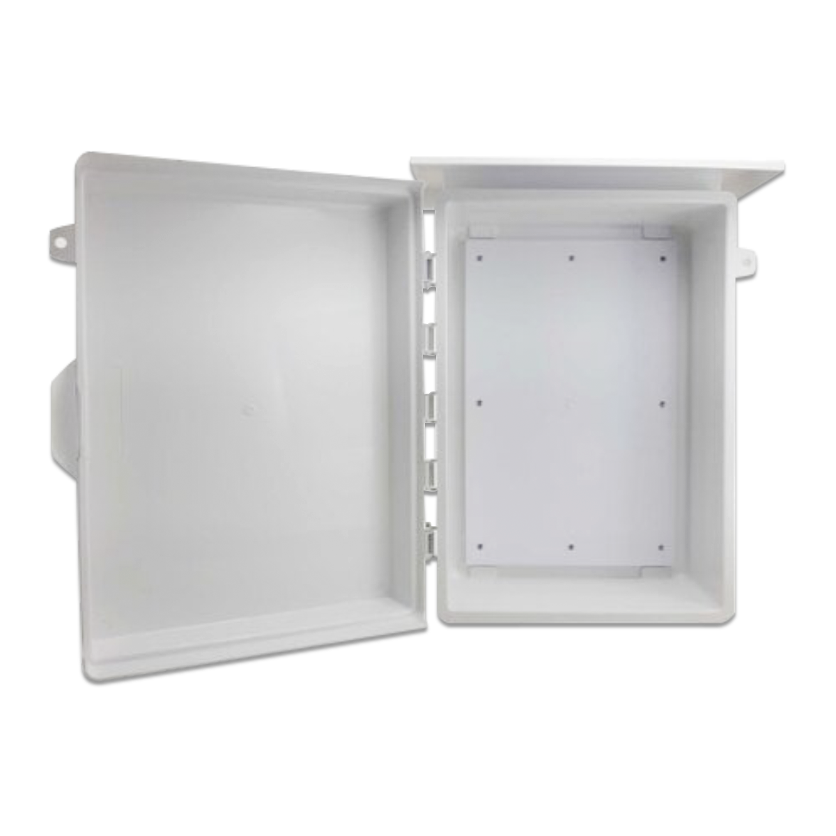 NANO ตู้กันฝน NANO PLUS ขนาด 15"x21"x8" สีขาว รุ่น 104W-NNP (1 ชิ้น/กล่อง)