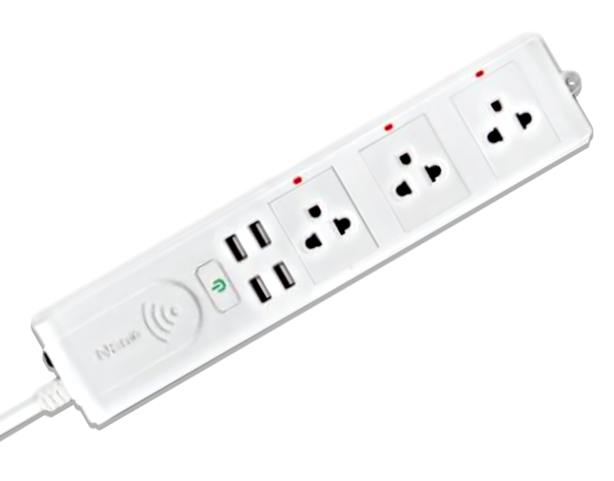 NANO รางปลั๊กพ่วงอัจฉริยะ Smart Power Strip (สายยาว 3M)