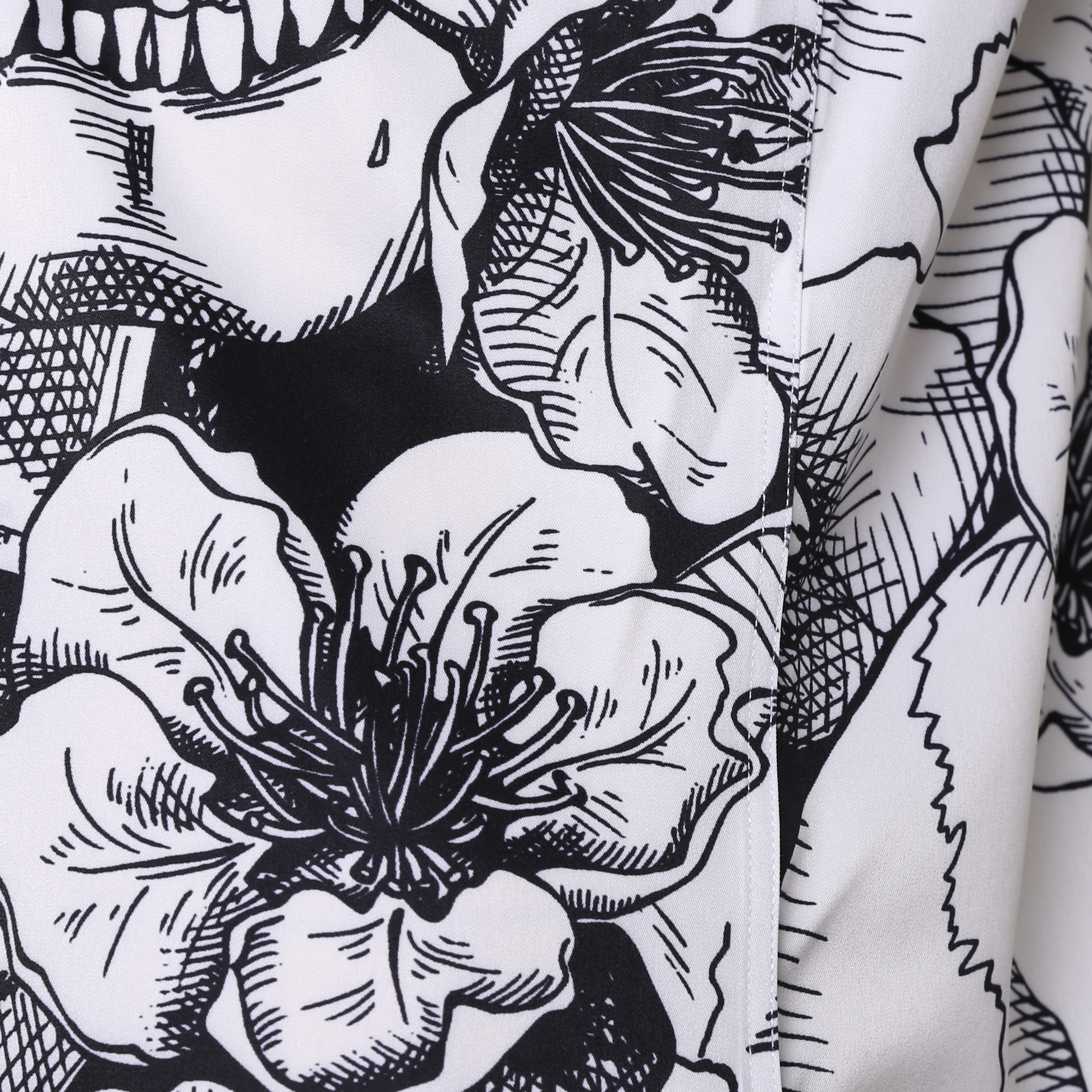 Skull Patterned Shirt