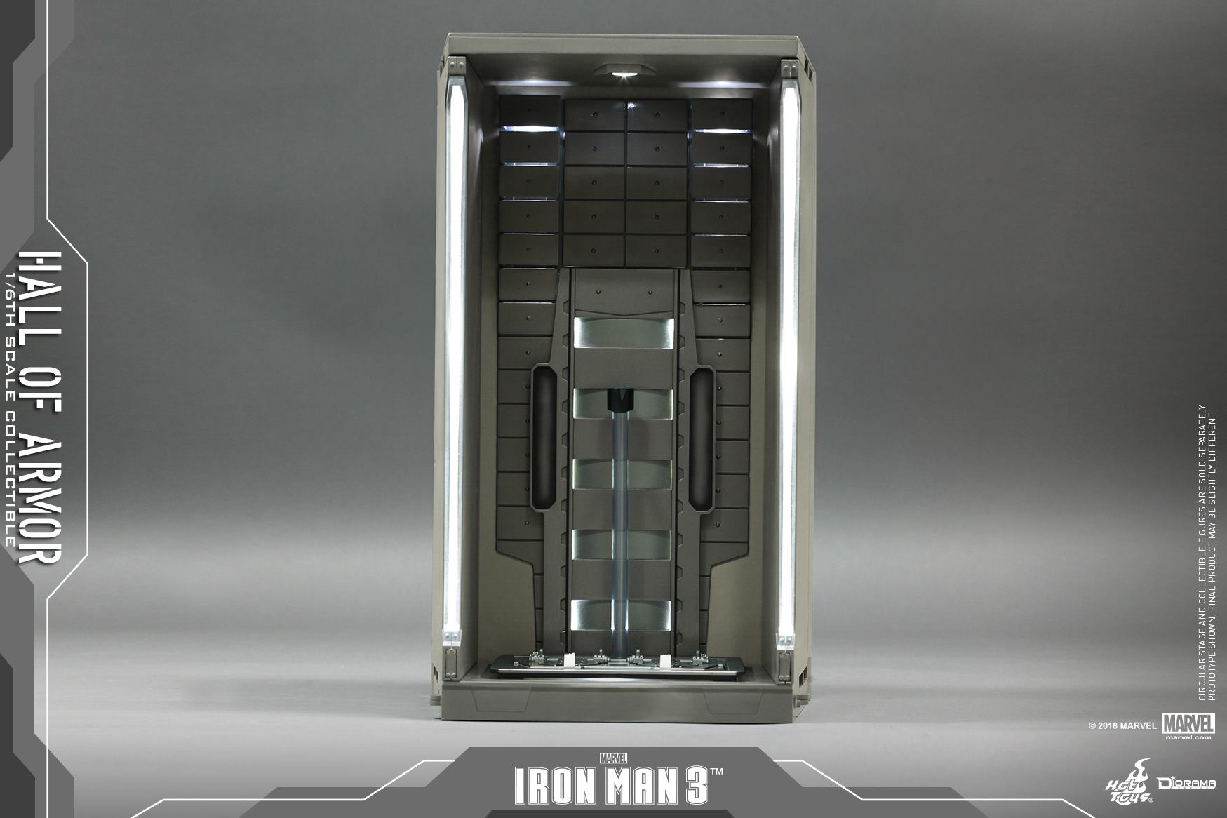 Hot Toys DS001C IRON MAN 2 - HALL OF ARMOR (Set of 7)