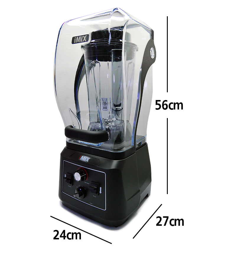 เครื่องปั่น สมูทตี้ไอมิกซ์ 2200W รุ่นฝาครอบ