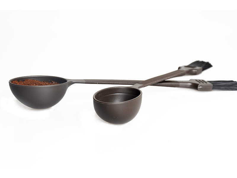 ช้อนตักกาแฟ ตวงกาแฟ แปรงปัดผงกาแฟ 26 cm.