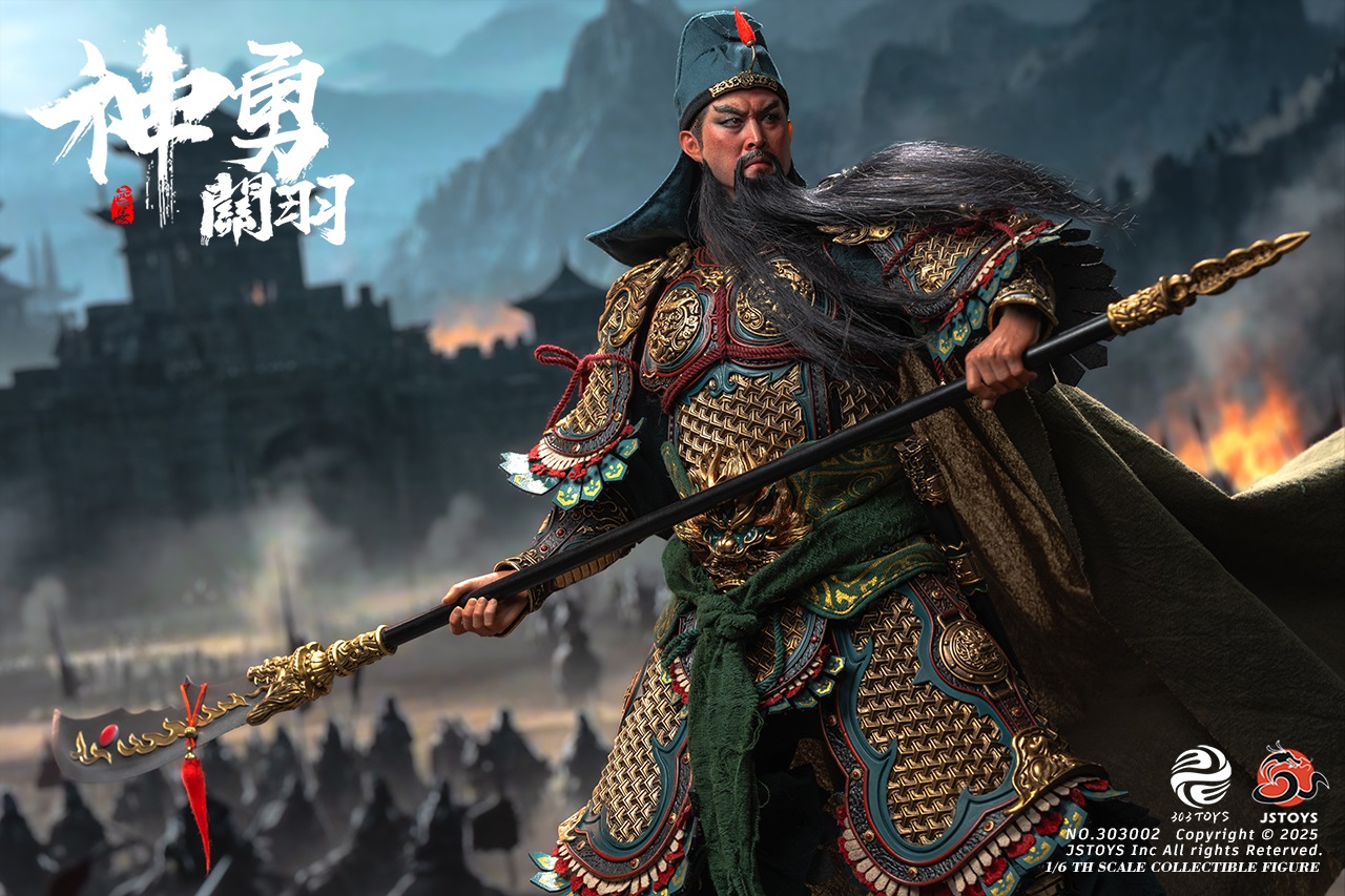 303TOYS x JSTOYS NO.303002 THREE KINDOMS - Mighty Guan Yu Yun Chang (Exclusive Edition)