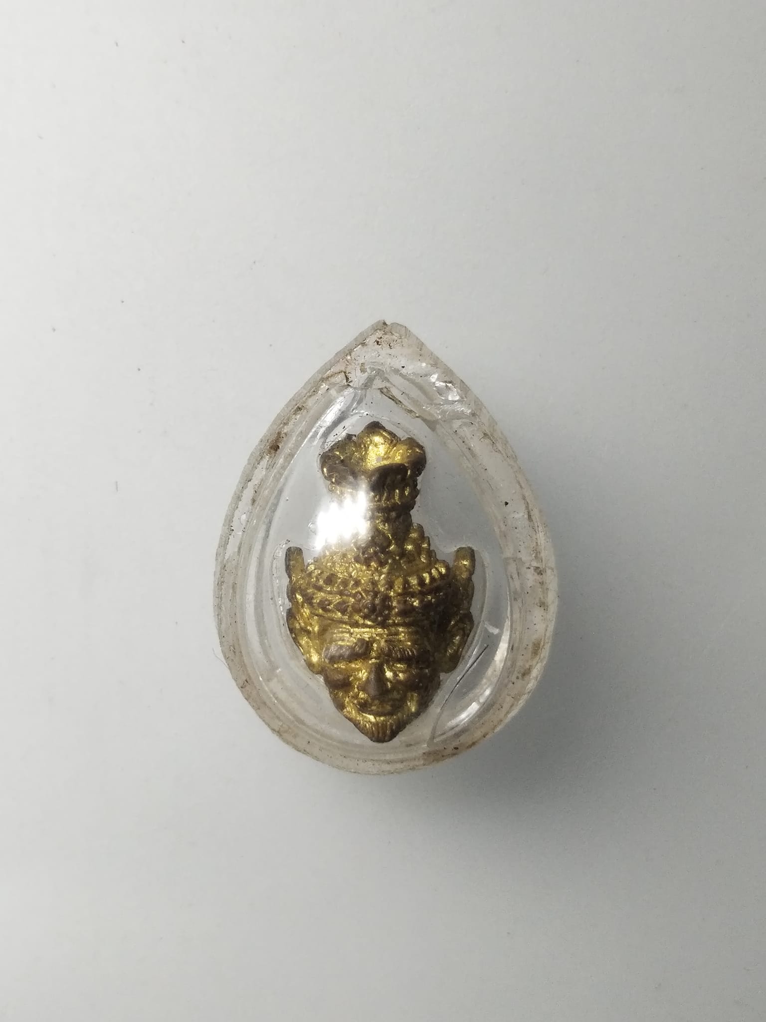 H304 เศียรพ่อแก่ขนาดจิ๋ว มีโค้ตตัวเลข ไม่ทราบที่