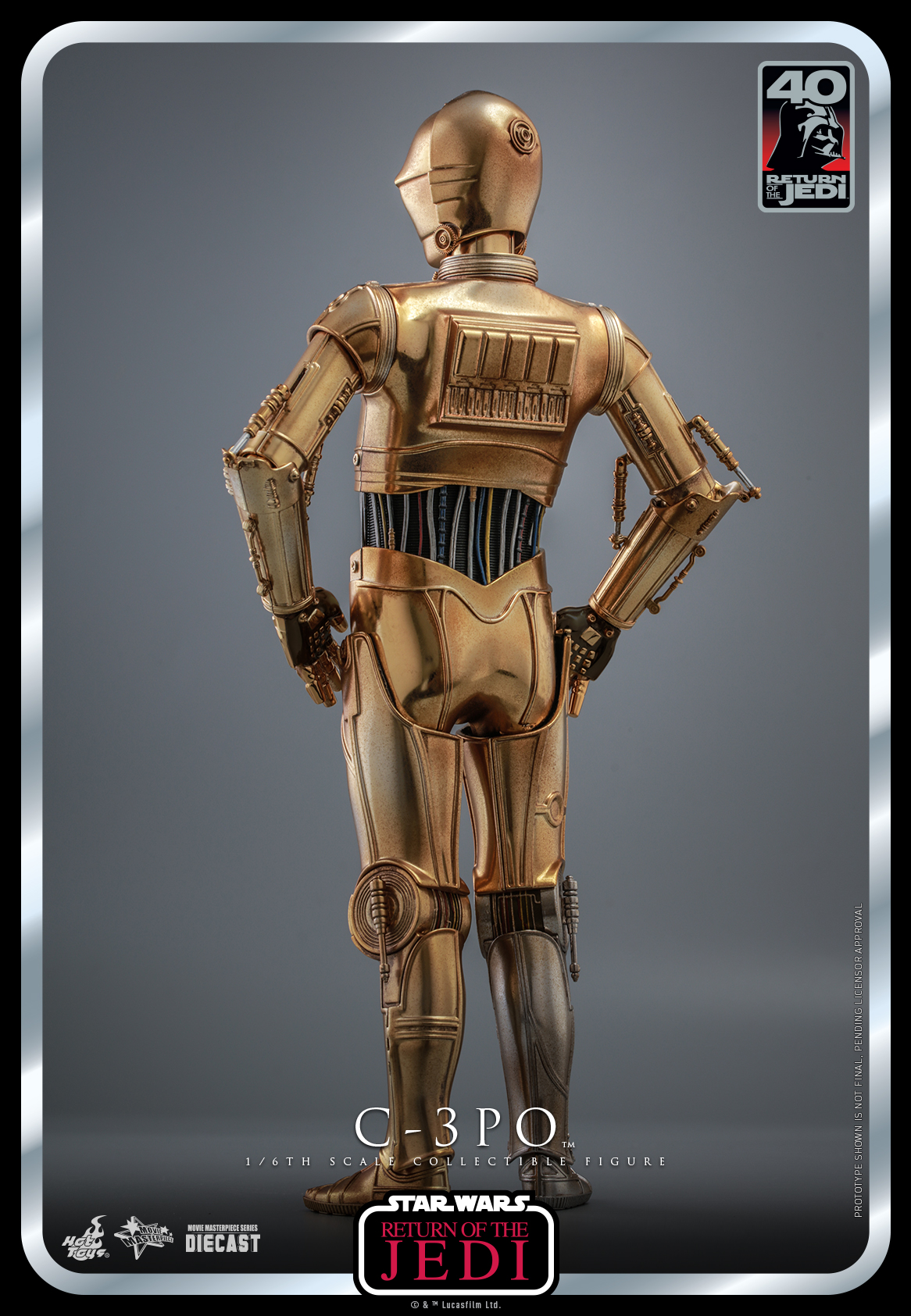 Hot Toys MMS701D56 1/6 Star Wars Episode VI: Return of the Jedi™ - C-3PO™