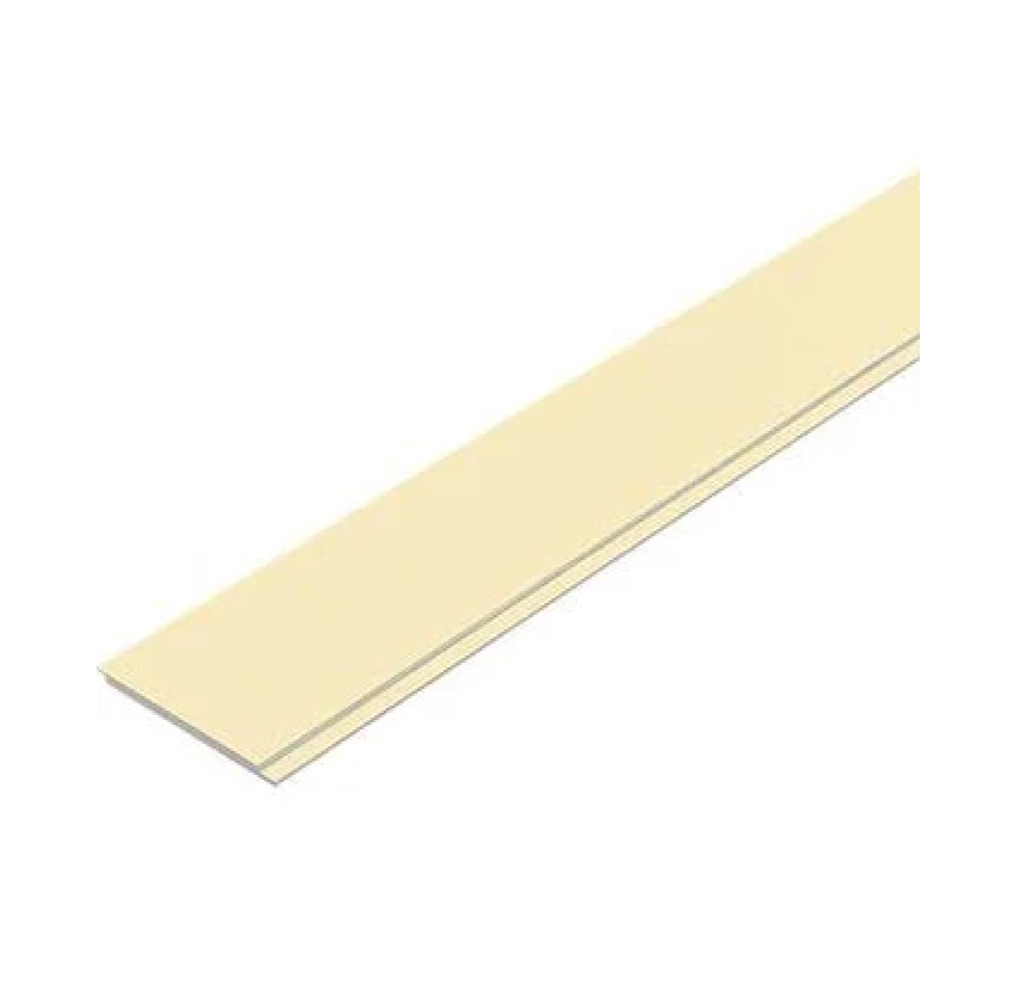 ไม้ผนังบังใบ 8 นิ้ว G0 ลายเสี้ยน CONWOOD รุ่น G-series ขนาด 20 x 305 x 1.1 ซม. สีงาช้าง