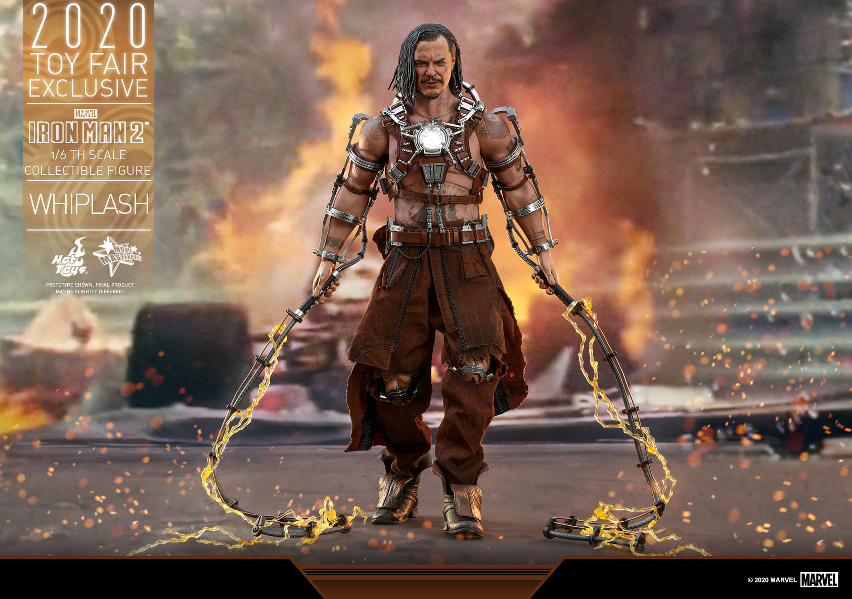 Hot Toys MMS569 IRON MAN 2 - WHIPLASH