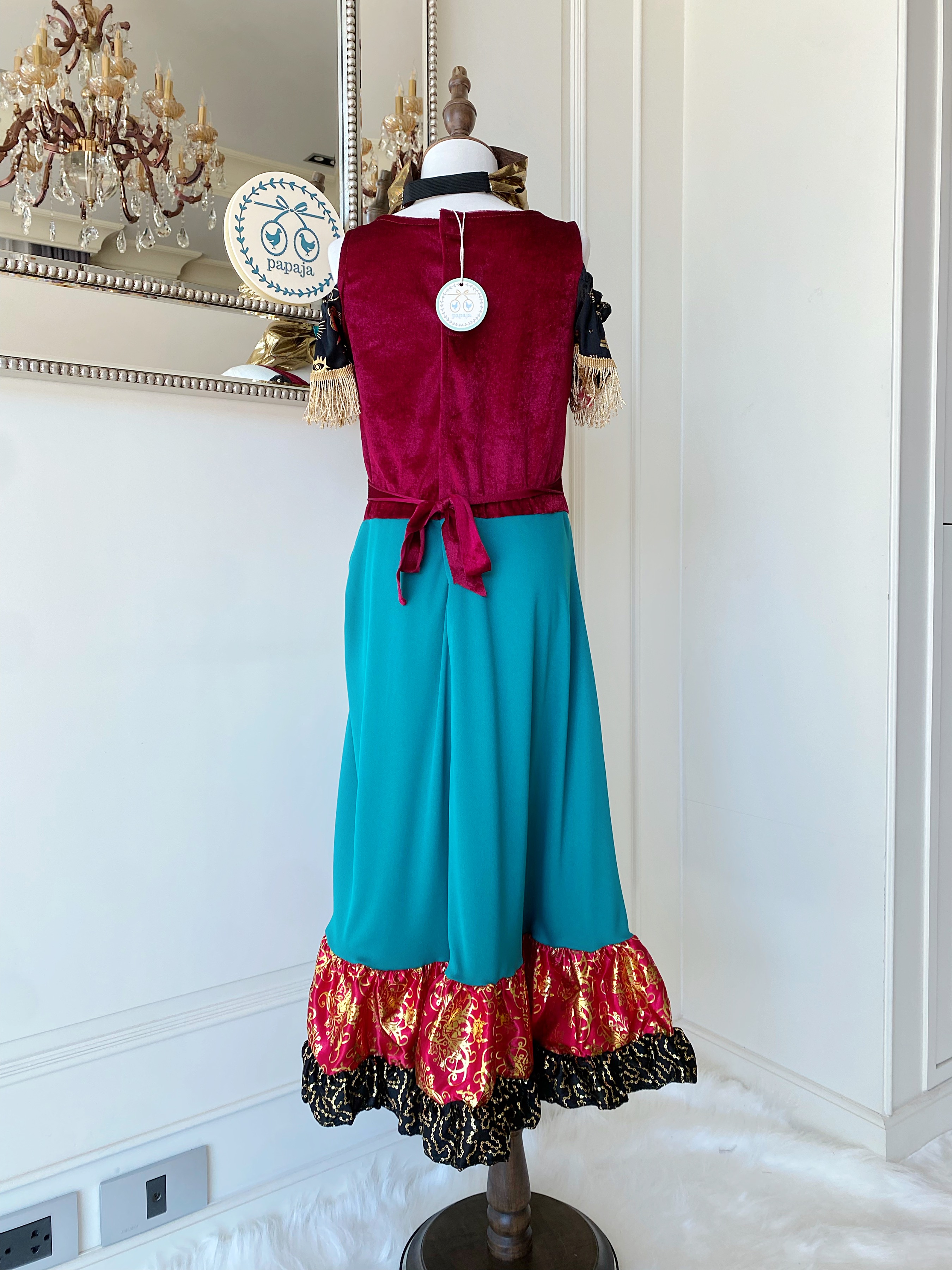 ชุดคอสเพลย์ ชุดประจำชาติสเปน (Spain) เด็กหญิง