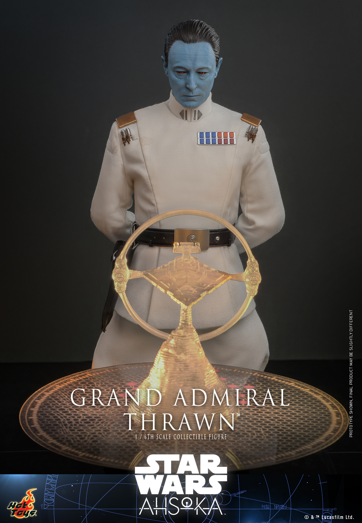 Hot Toys TMS116 1/6 Star Wars: Ahsoka - Grand Admiral Thrawn