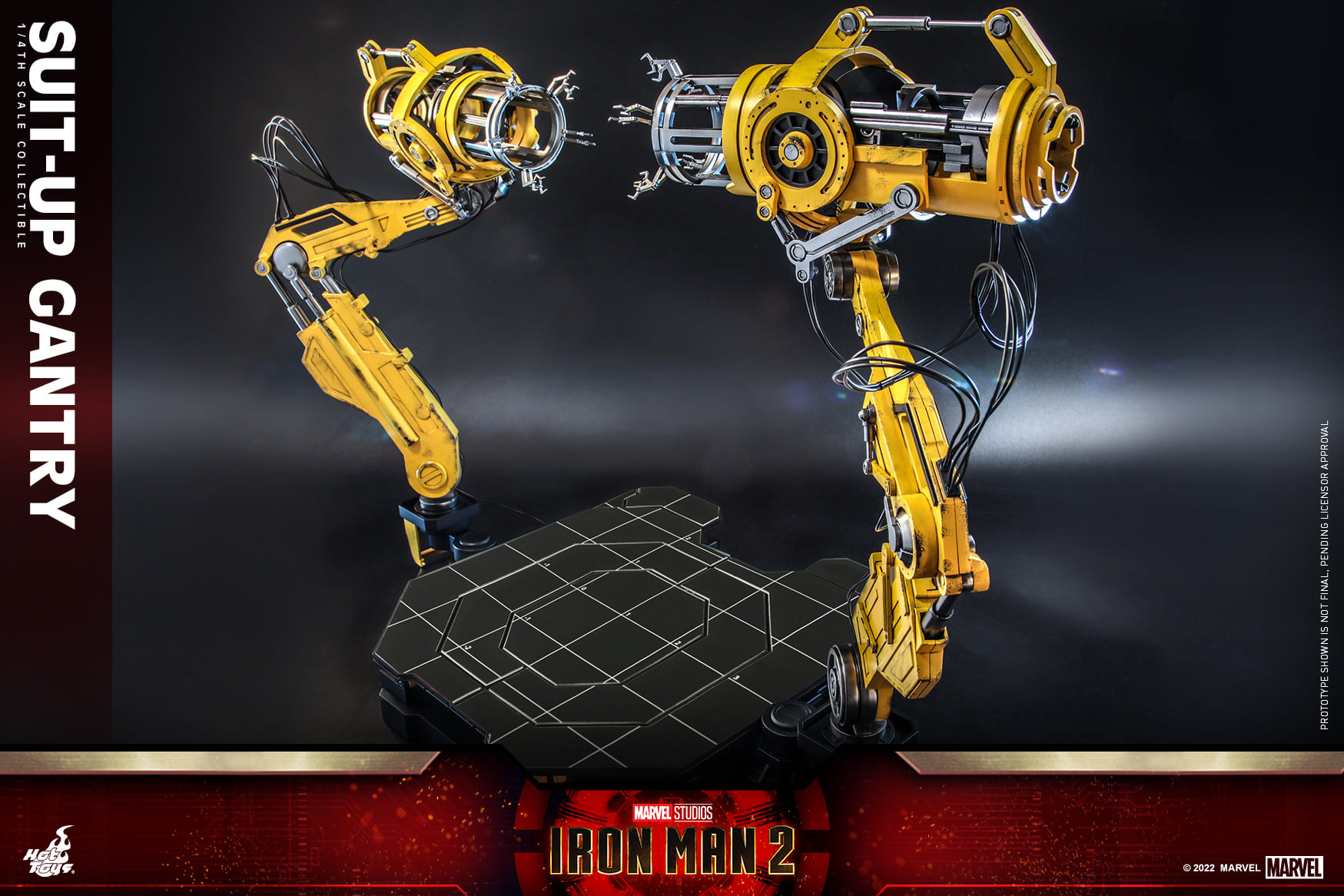 Hot Toys ACS012 1/4 Iron Man 2 - Suit-Up Gantry