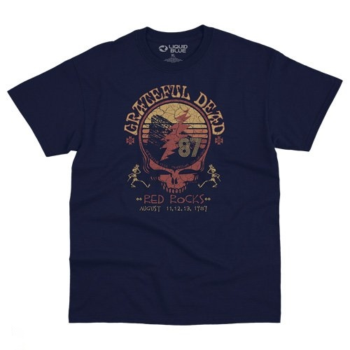 🇺🇸[PREORDER] เสื้อวง GRATEFUL DEAD T-SHIRT รวมลายสุดฮิต ลิขสิทธิ์แท้ LIQUID BLUE จาก USA