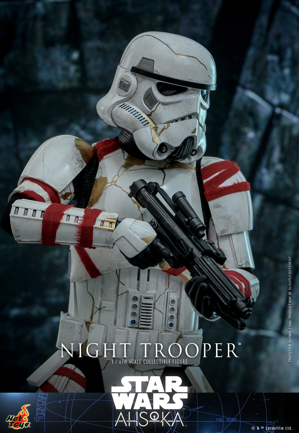 Hot Toys TMS121 1/6 Star Wars: Ahsoka™ - Night Trooper™