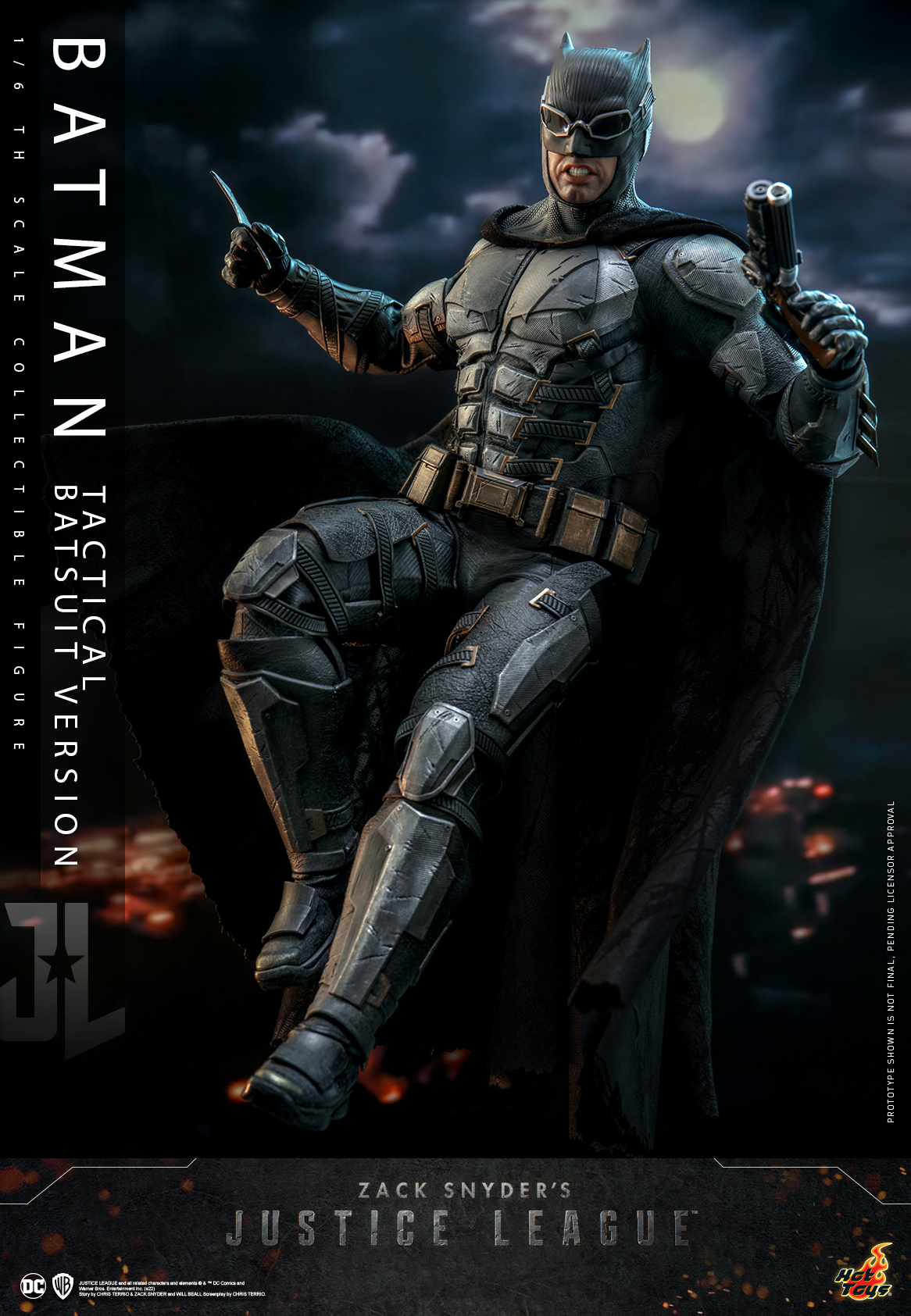 Hot Toys TMS085 1/6 Zack Snyder's Justice League - batman (Tactical Batsuit Version)