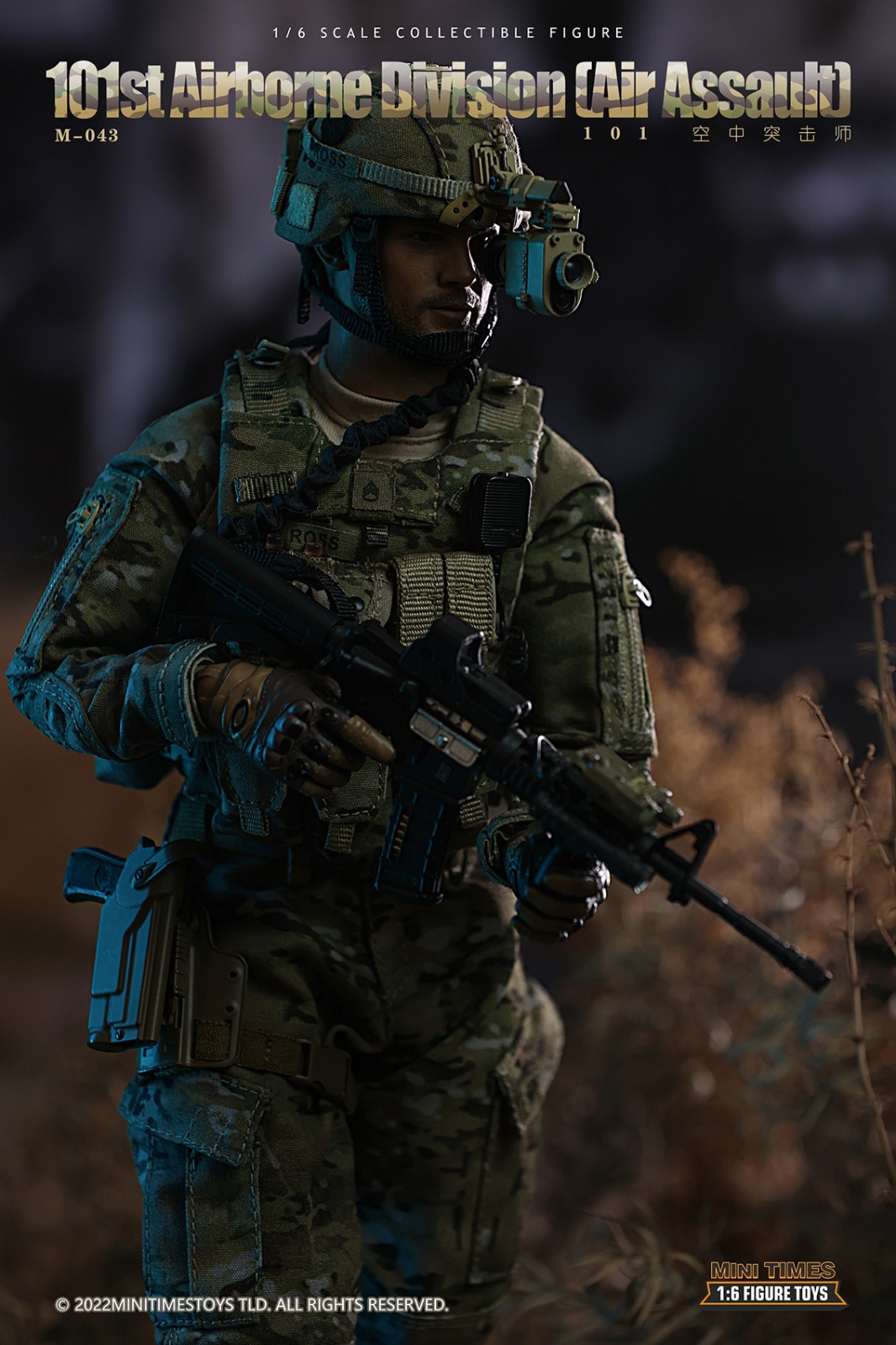 MINI TIME MT-M043 1/6 101st Airborne Division Air (Assault)
