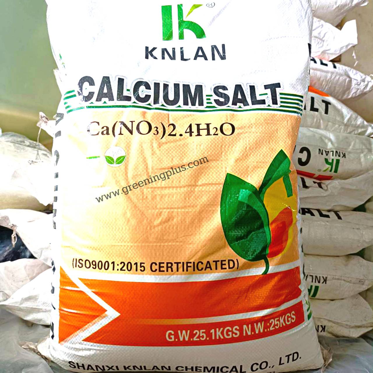 แคลเซียมไนเตรด (CaNO3) 1000 กรัม ยี่ห้อ KNLAN