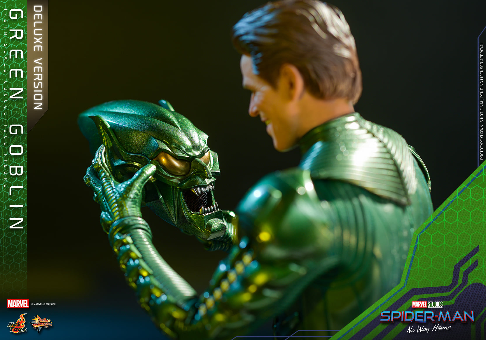 Hot Toys MMS631 1/6 Spider-Man: No Way Home - Green Goblin (Deluxe Version)