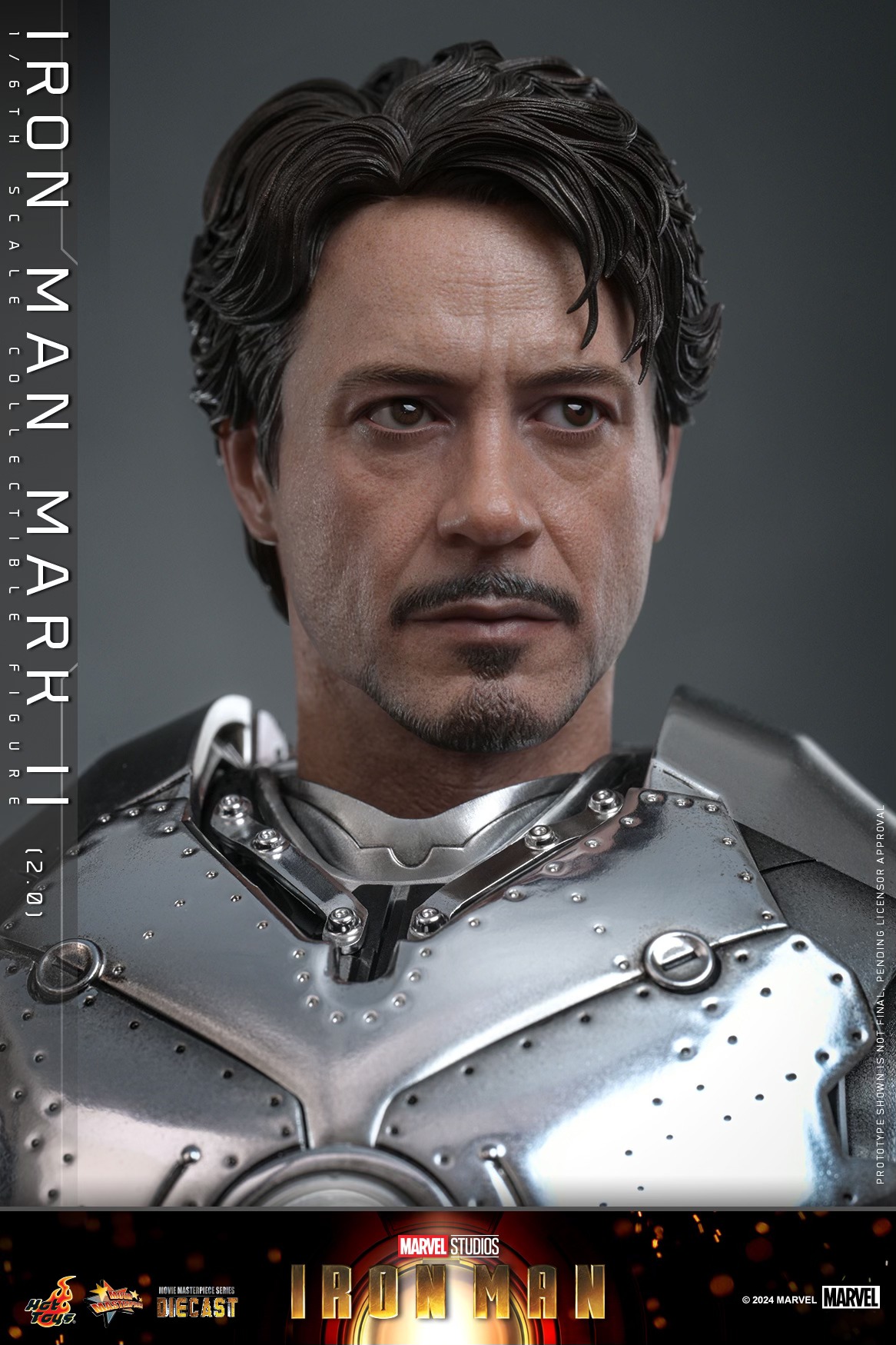 Hot Toys MMS733D59 1/6 Iron Man - Iron Man Mark II (2.0)