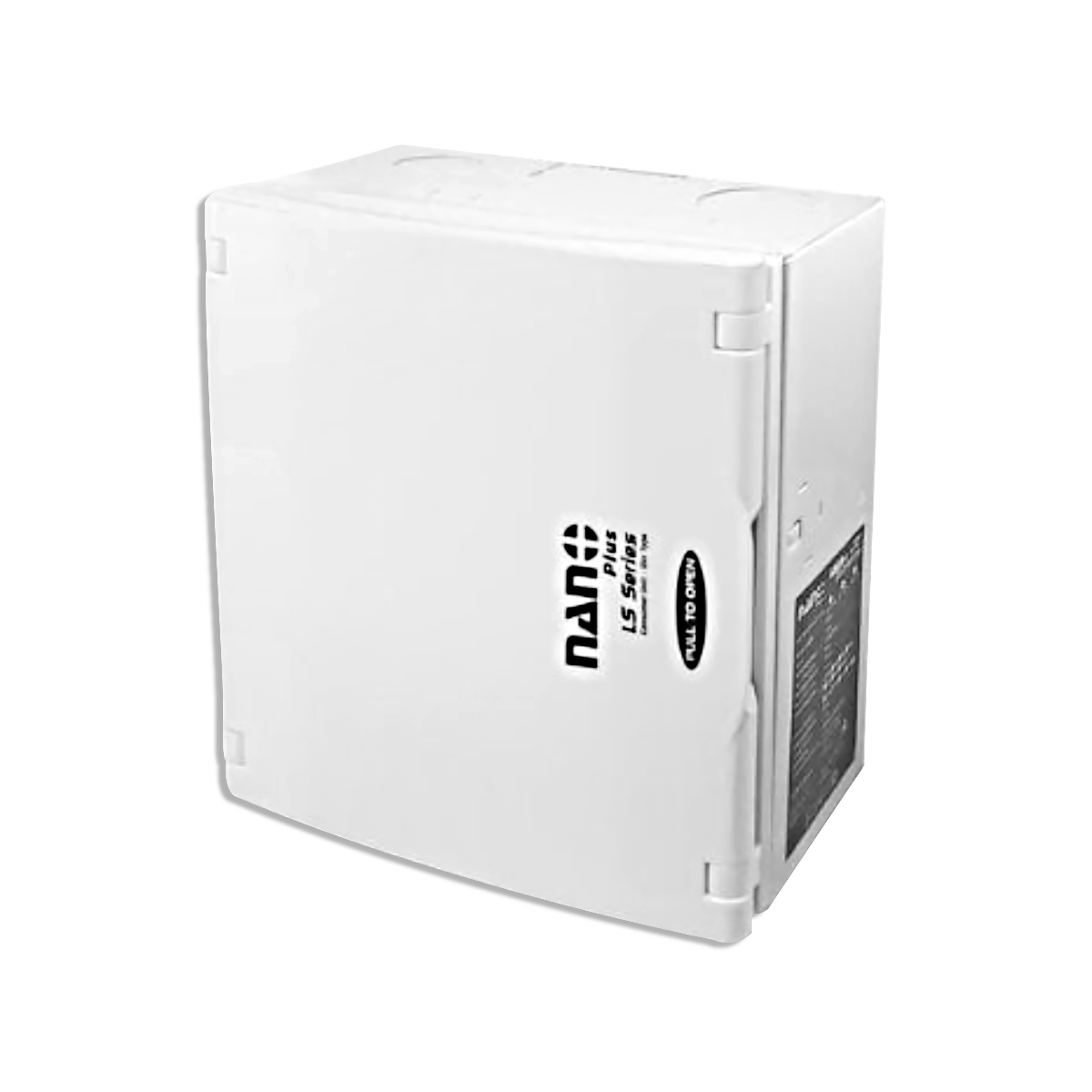 NANO ตู้คอนซูมเมอร์ยูนิต NANO PLUS (LS-Series) 8 ช่อง (RCBO + ลูกย่อย) ฝาขาว