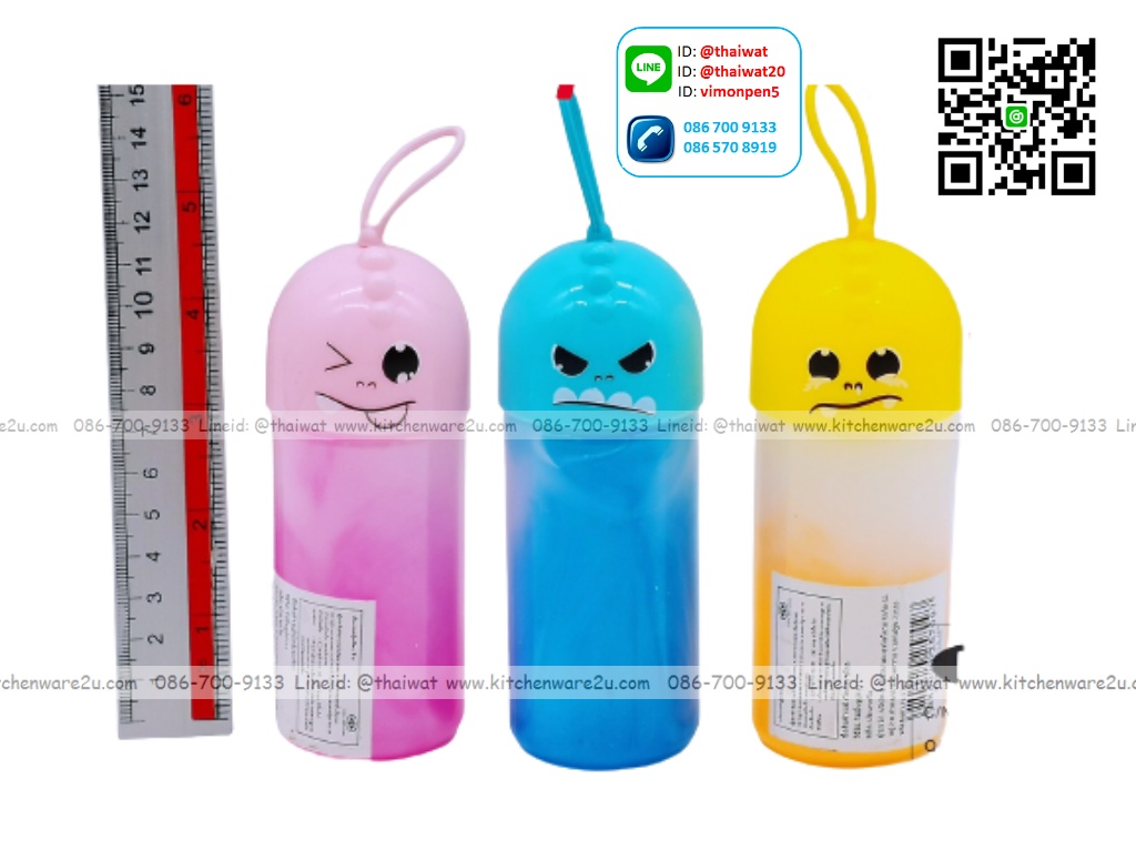 P08446 สไลม์ ของเล่น ขายยกลัง ราคาขายส่งต่อ 216 อัน : 15 บต่อชุด